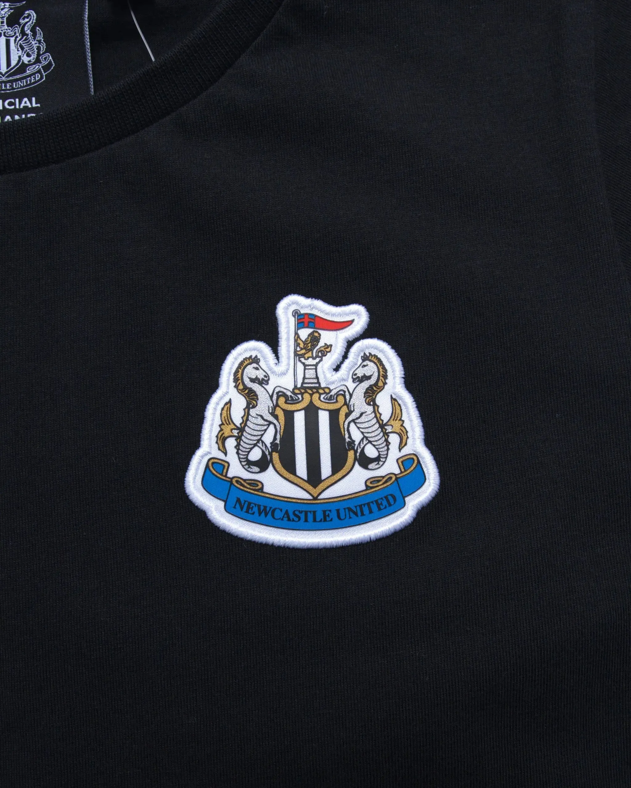 Newcastle United Women's Black Terrace Crest T-Shirt sold by Newcastle United product image thumbnail 2