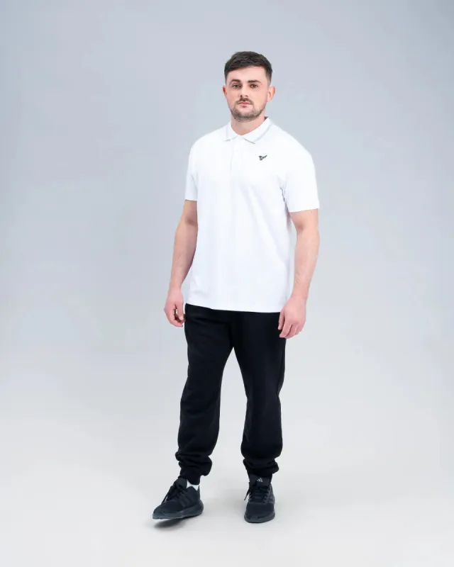 Newcastle United White Tipped Polo Shirt made by Newcastle United