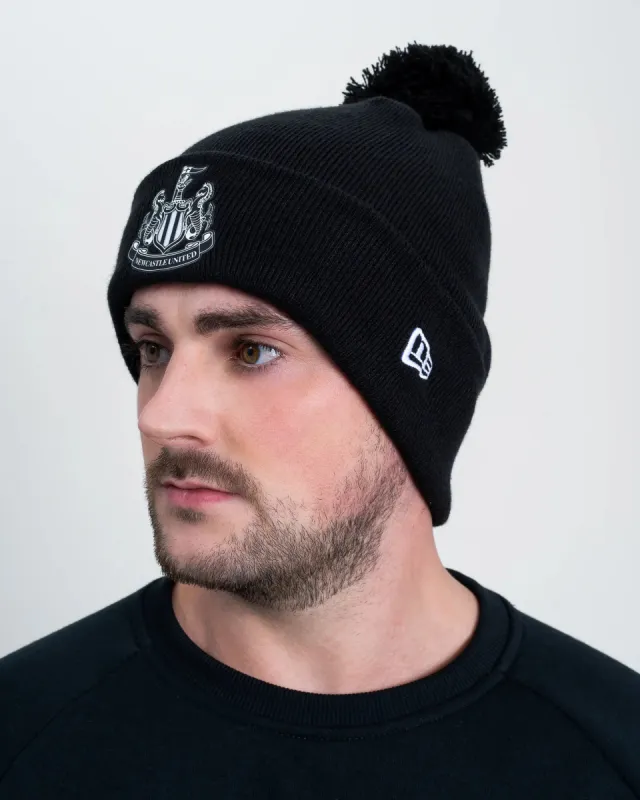 Newcastle United New Era Monochrome Cuff Beanie sold by Newcastle United