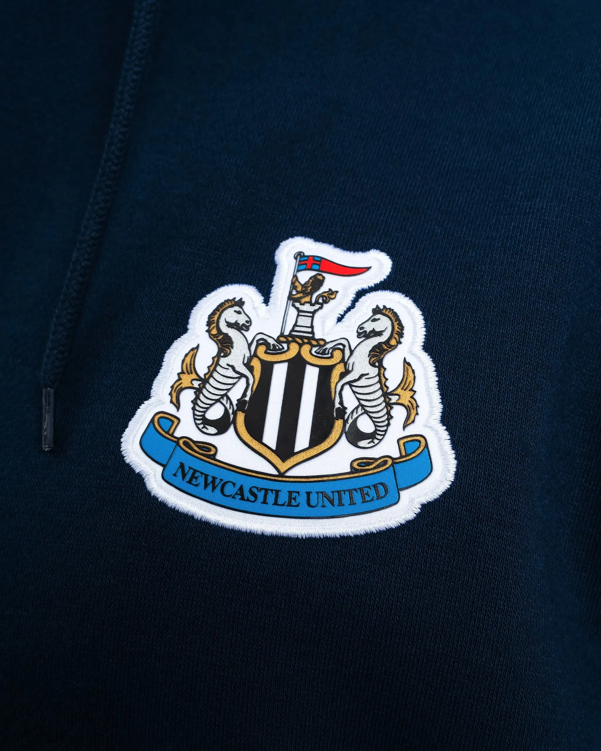Newcastle United Men's Navy Terrace Full Zip Hoodie sold by Newcastle United product image thumbnail 3
