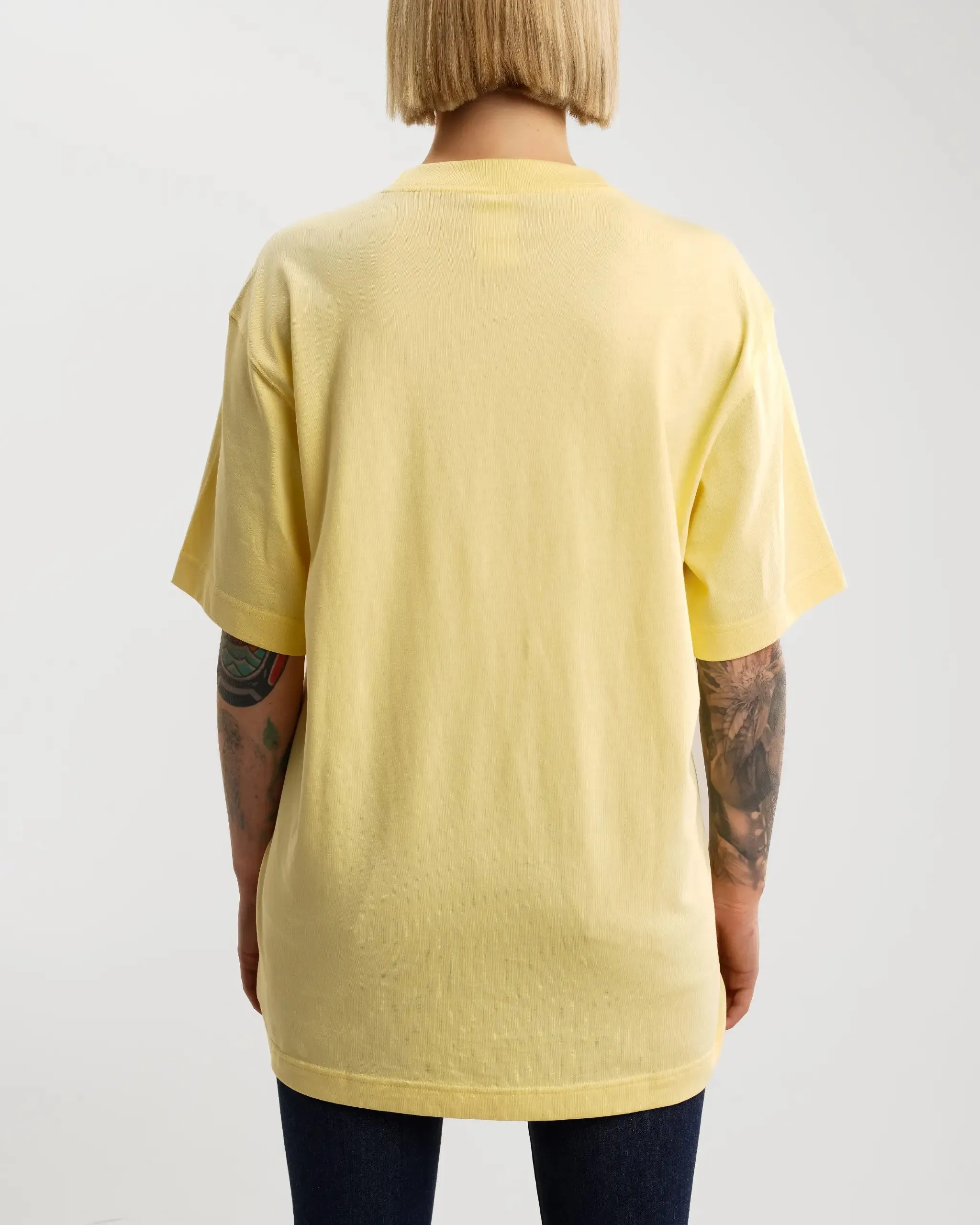 Newcastle United adidas Women's All SZN Yellow Loose Tee sold by Newcastle United product image thumbnail 5