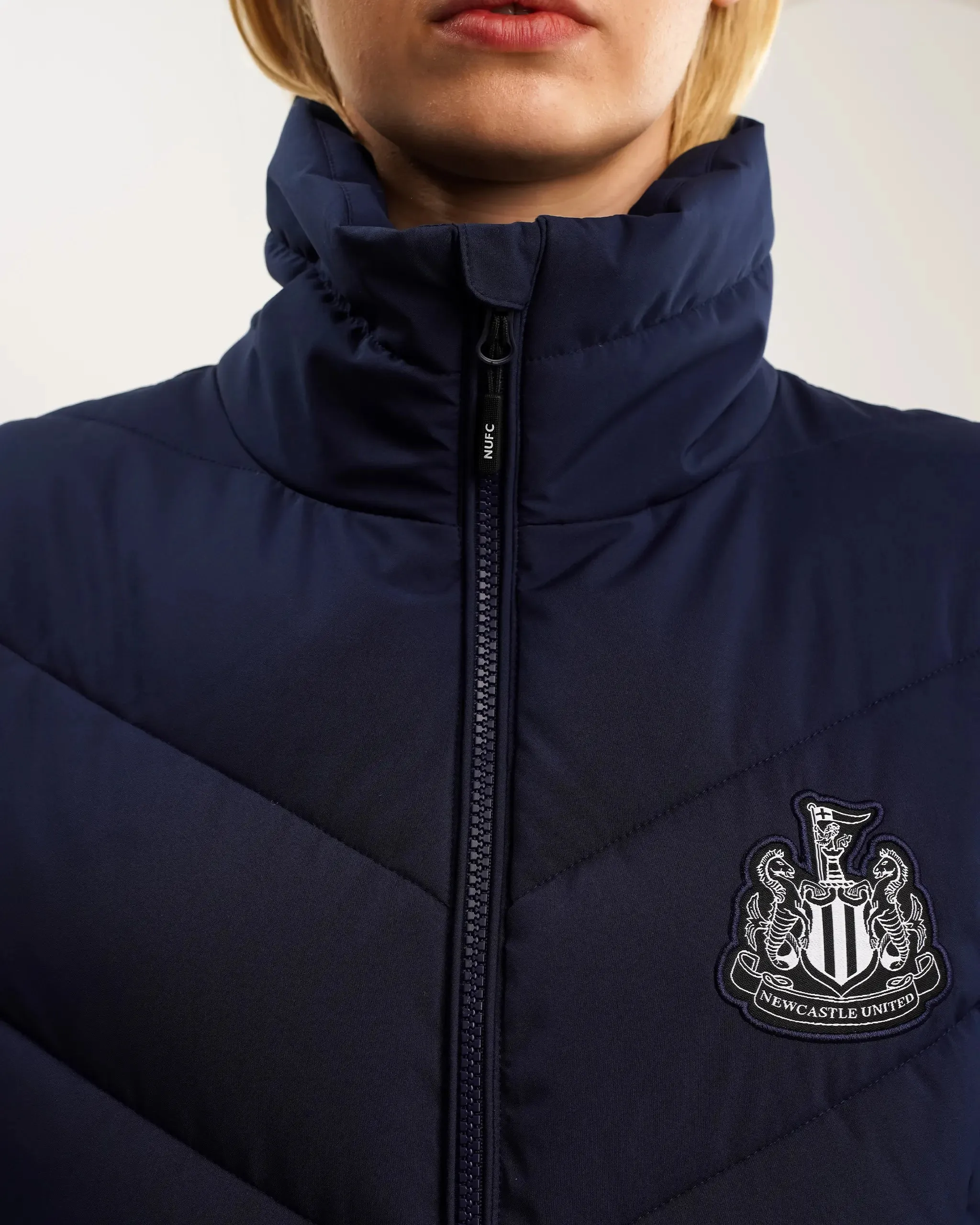 Newcastle United Women's Navy Lightweight Jacket sold by Newcastle United product image thumbnail 3