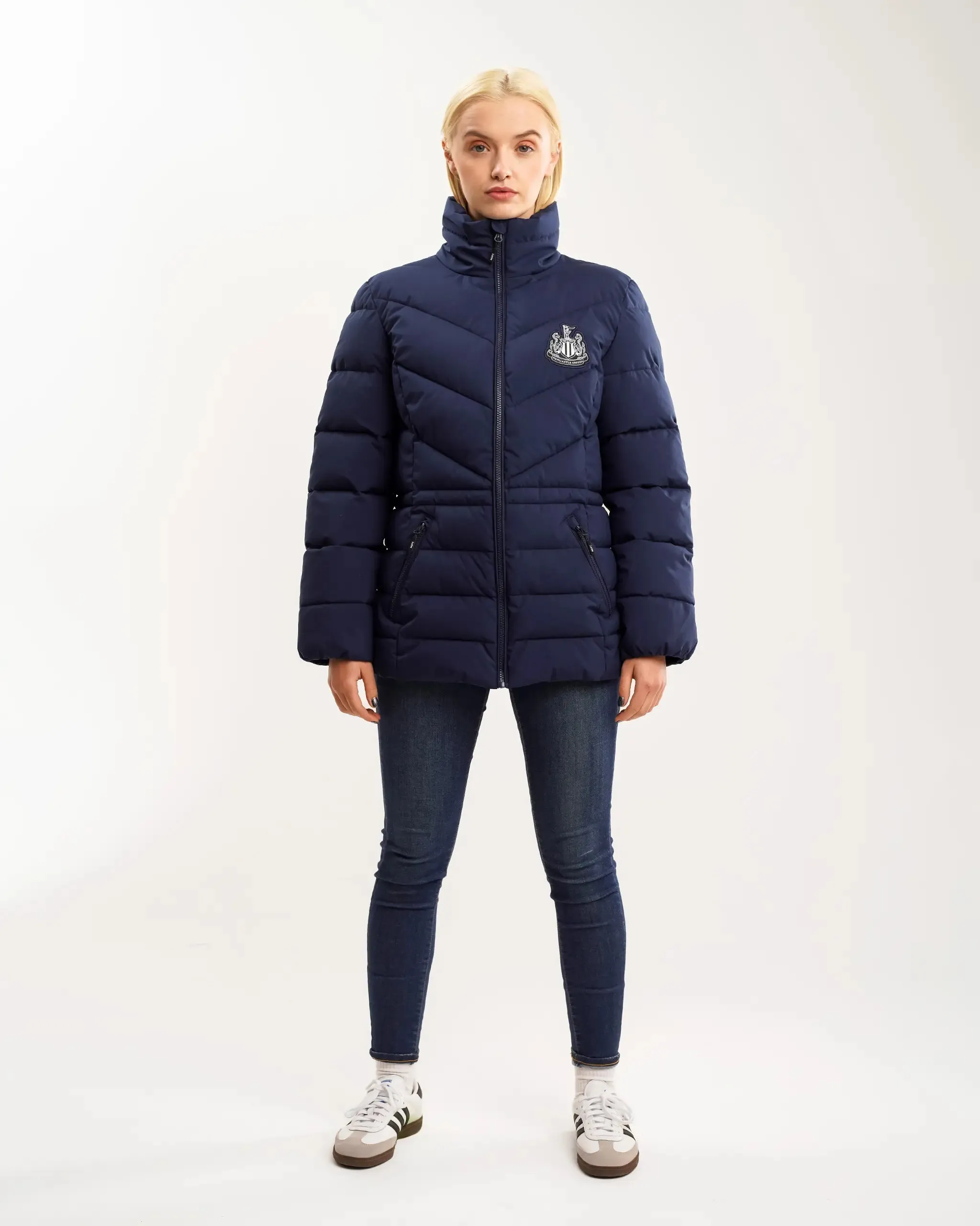 Newcastle United Women's Navy Lightweight Jacket sold by Newcastle United