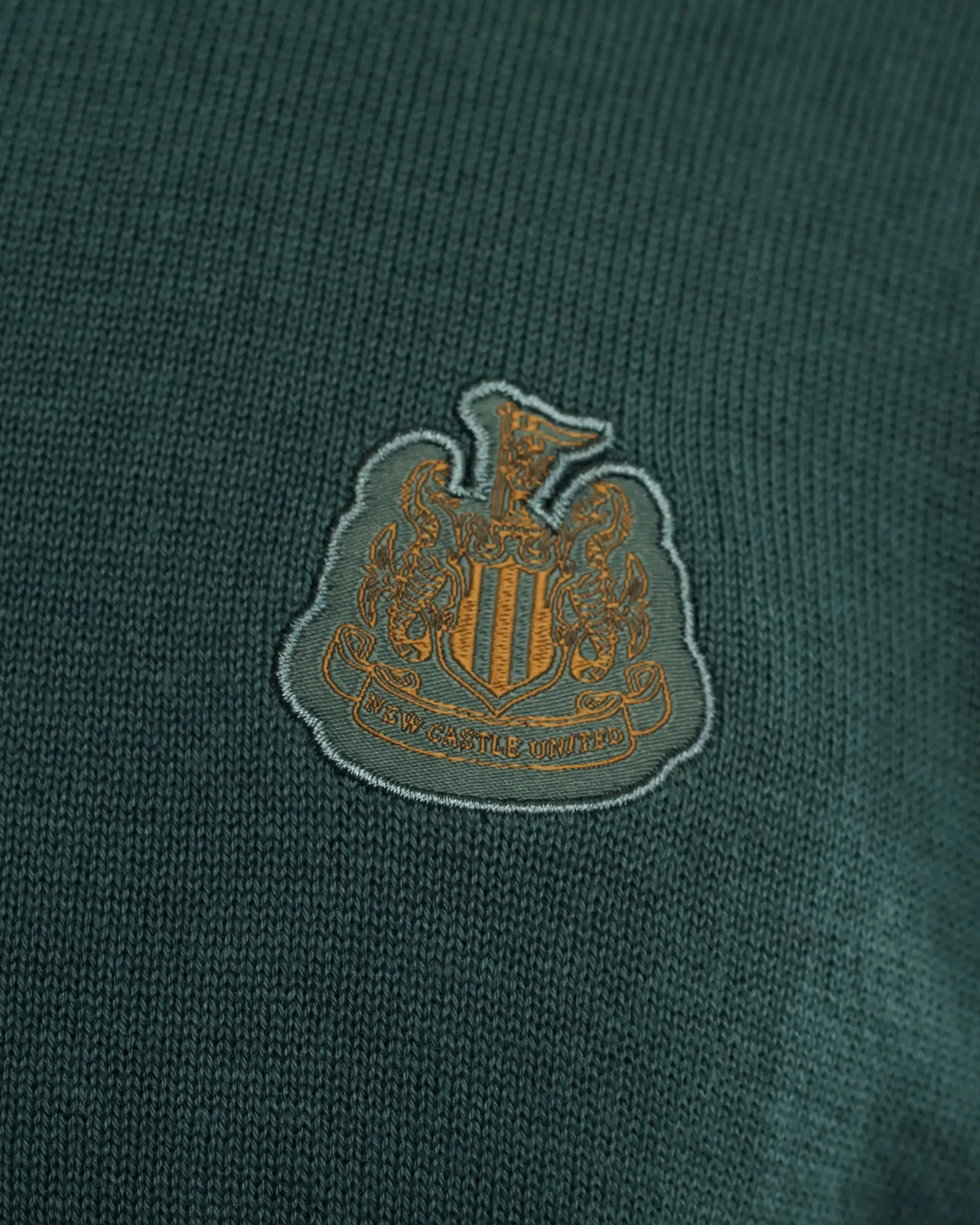 Newcastle United Men's Khaki Crew Neck Knit Sweater sold by Newcastle United product image thumbnail 3