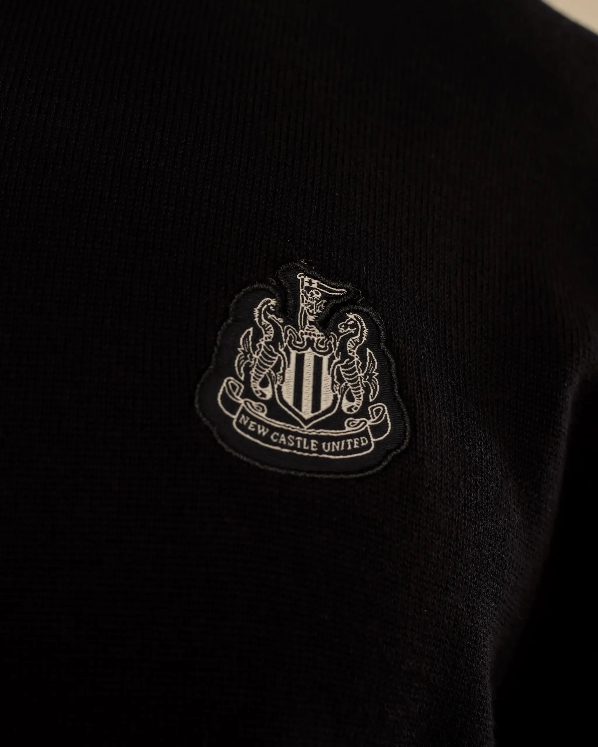 Newcastle United Men's Black Crew Neck Knit Sweater sold by Newcastle United product image thumbnail 3