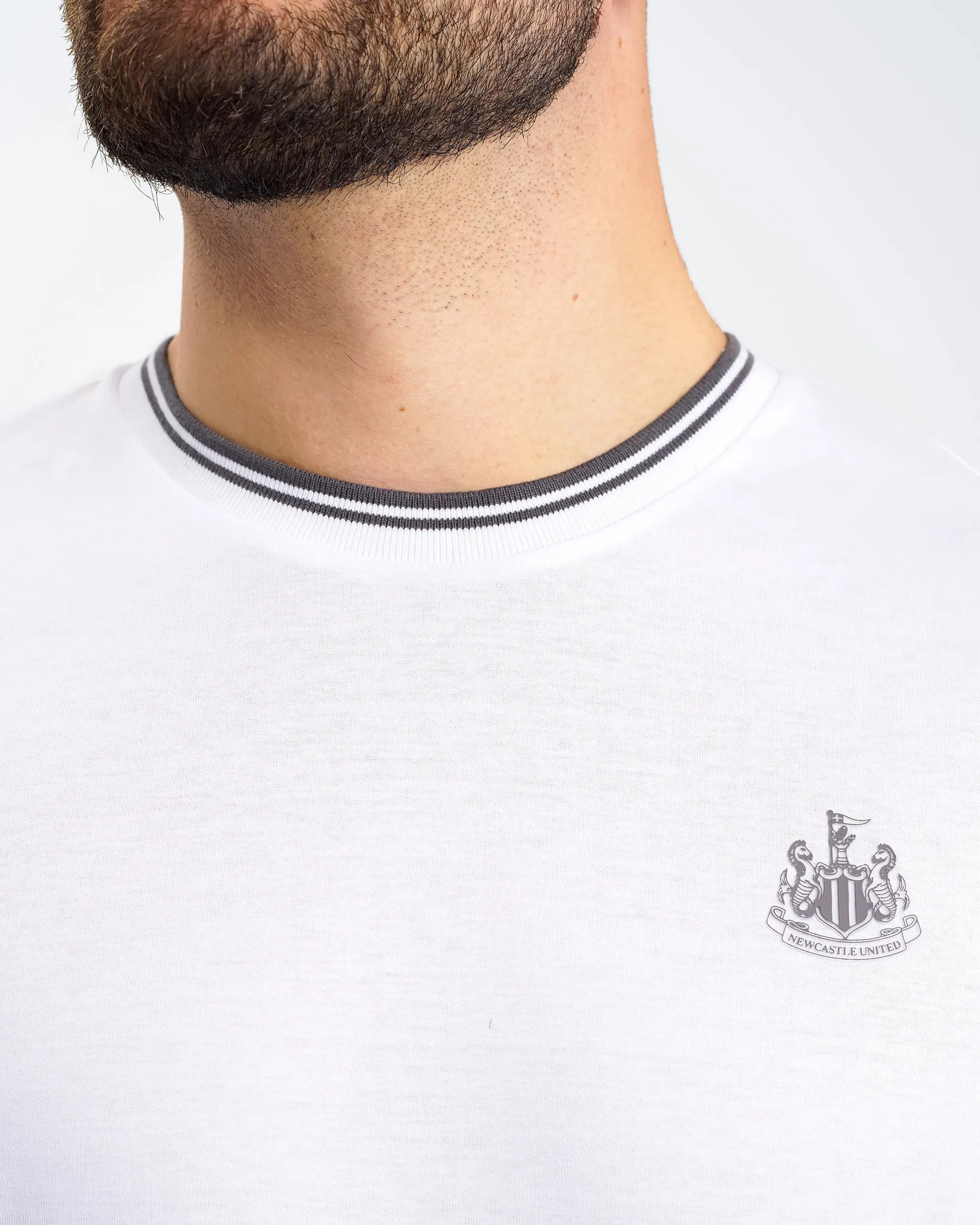 Newcastle United Men's Black Label White T-Shirt sold by Newcastle United product image thumbnail 3