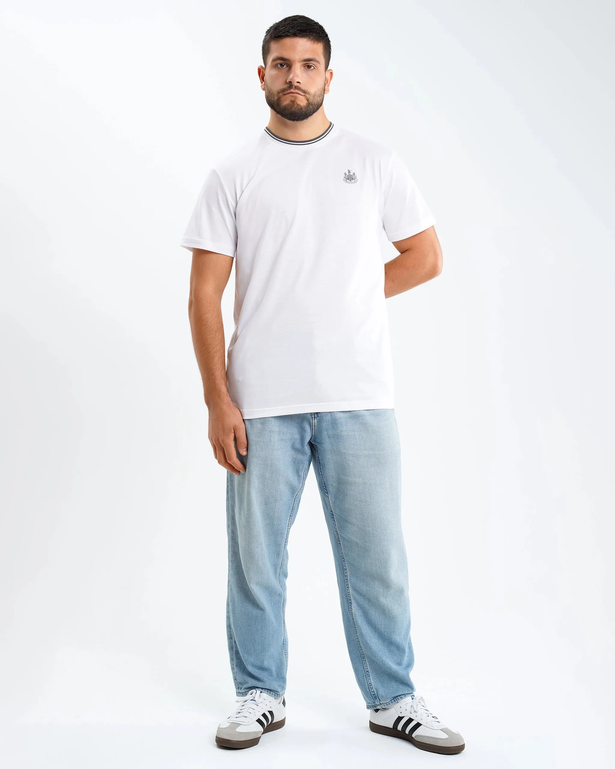 Newcastle United Men's Black Label White T-Shirt sold by Newcastle United