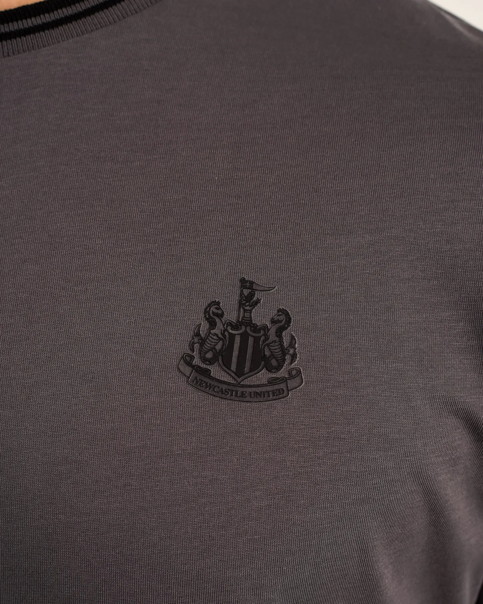 Newcastle United Men's Black Label Grey T-Shirt sold by Newcastle United product image thumbnail 4