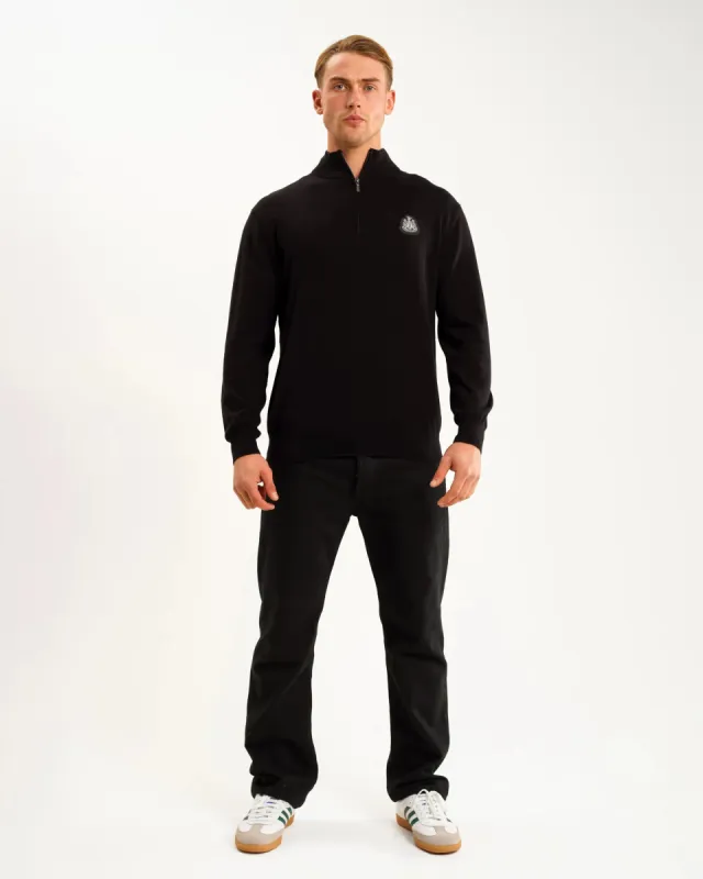 Newcastle United adidas Men's Z.N.E. White Full Zip Hoodie