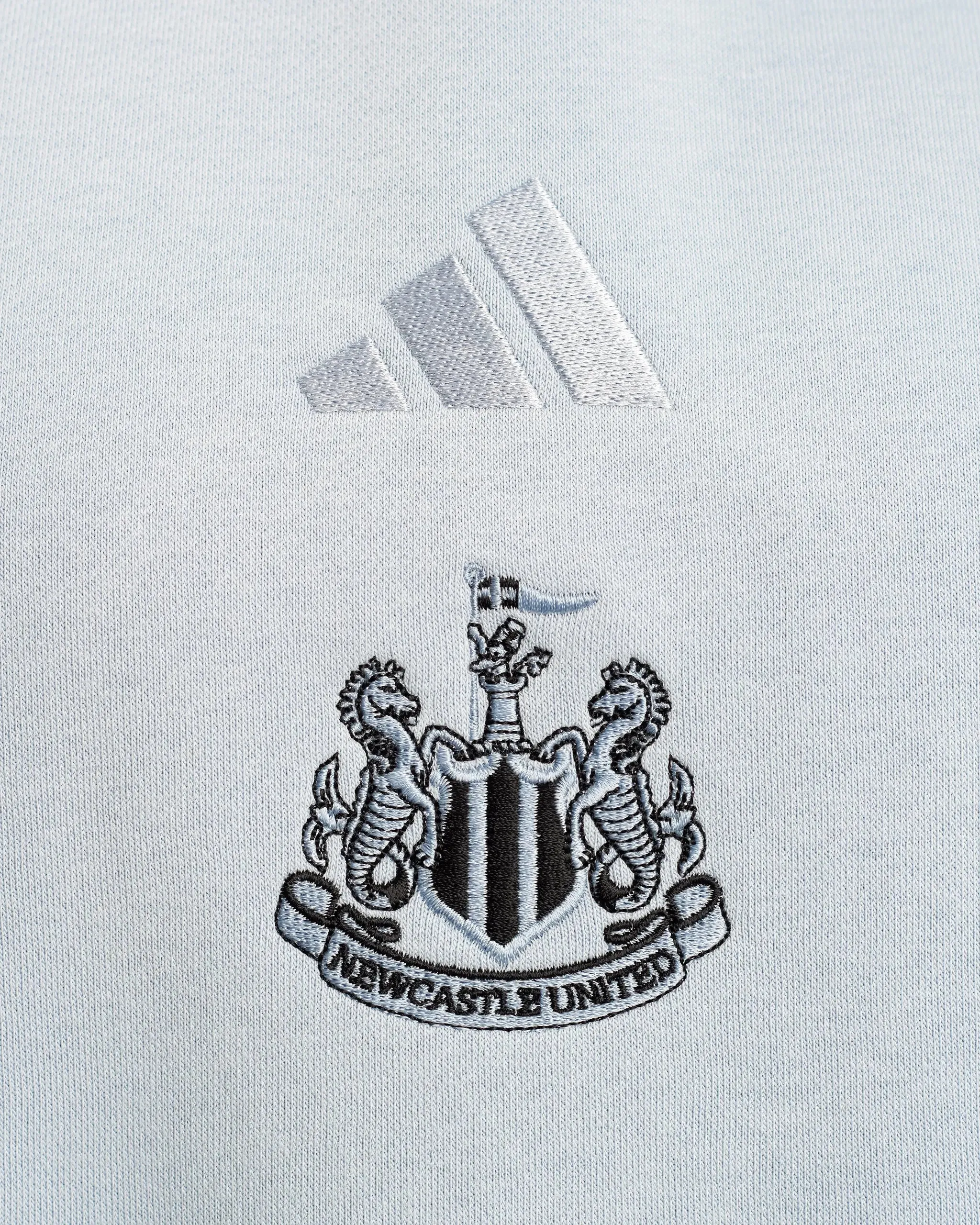 Newcastle United adidas Women's All SZN Blue Fleece Loose Hoodie sold by Newcastle United product image thumbnail 3