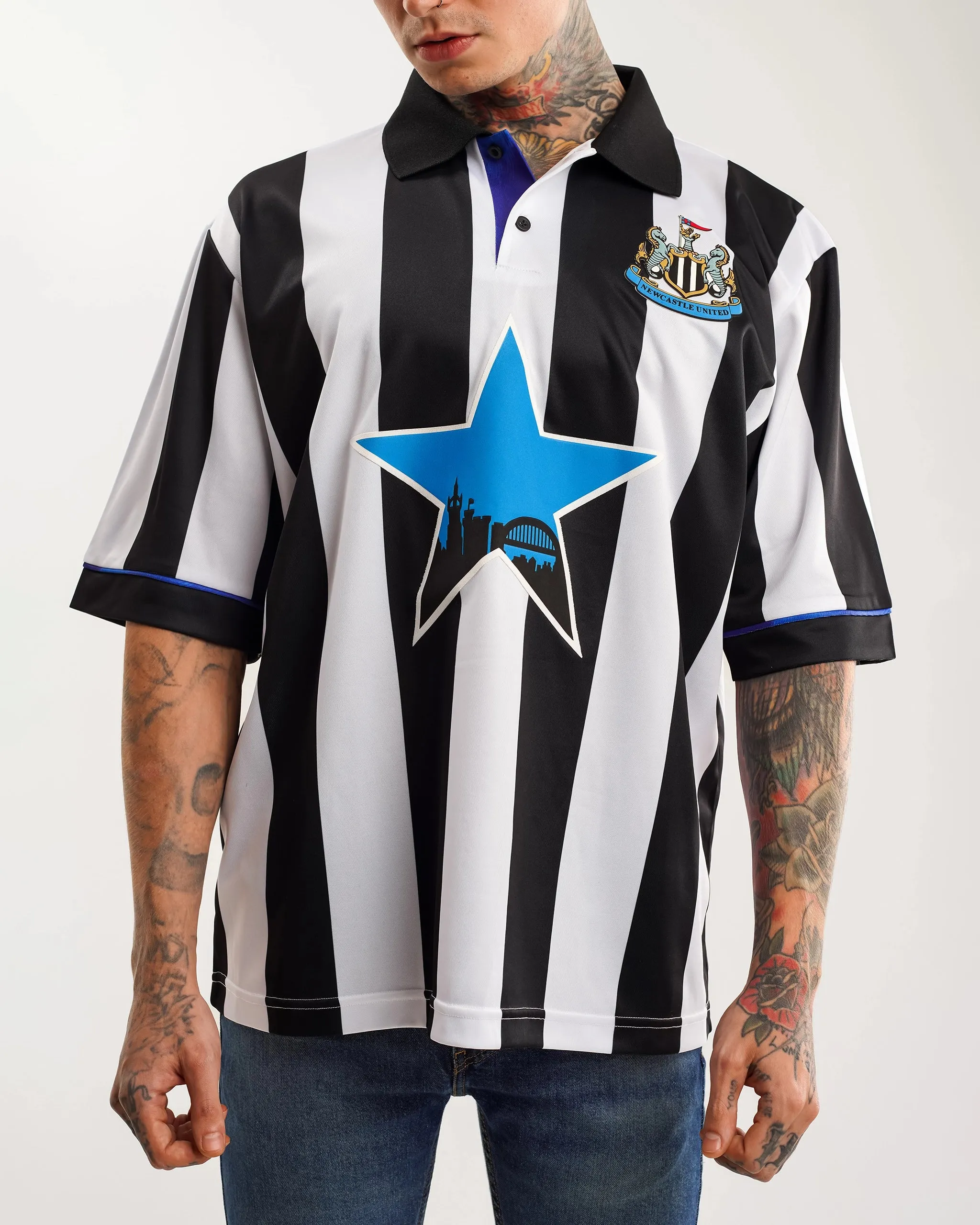 Newcastle United Retro 1993/95 Home Shirt sold by Newcastle United product image thumbnail 2