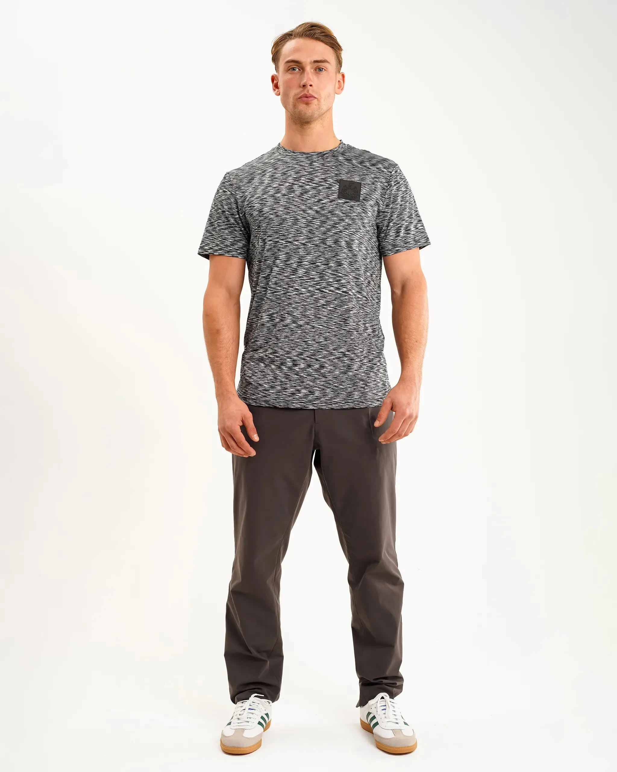 Newcastle United Men's Black Spacedye Tee sold by Newcastle United