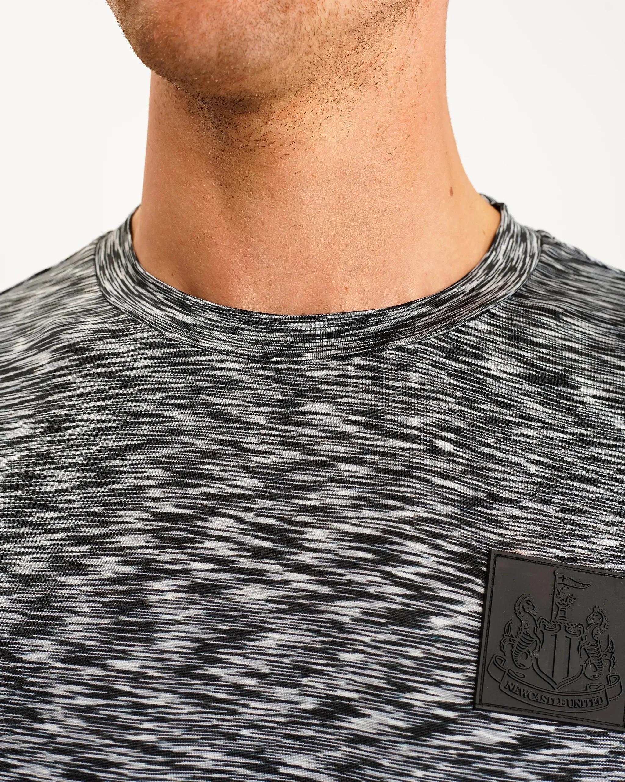 Newcastle United Men's Black Spacedye Tee sold by Newcastle United product image thumbnail 3