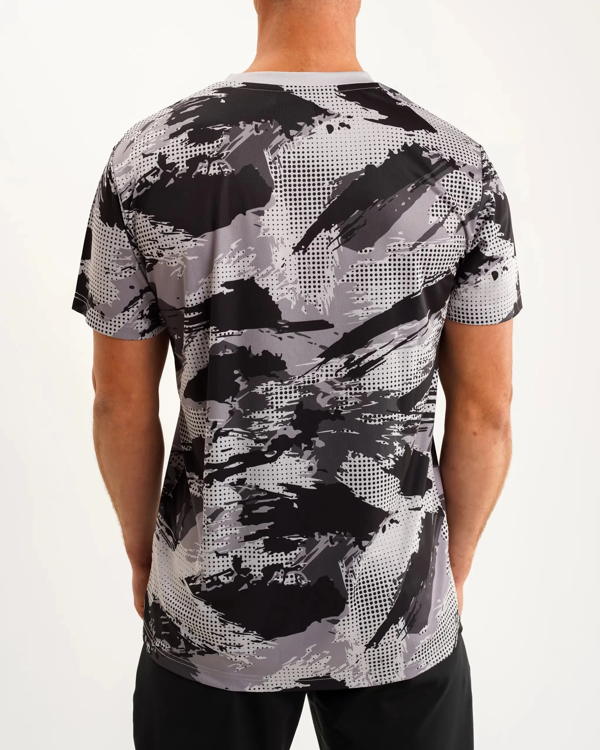 Newcastle United Men's Grey Camo Poly Tee sold by Newcastle United product image thumbnail 3