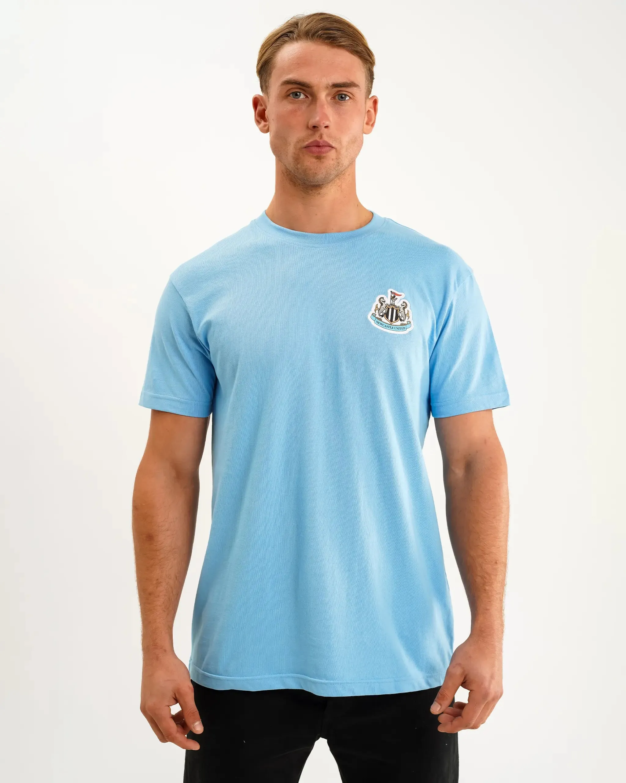 Newcastle United Men's Blue Terrace Crest T-Shirt sold by Newcastle United product image thumbnail 2