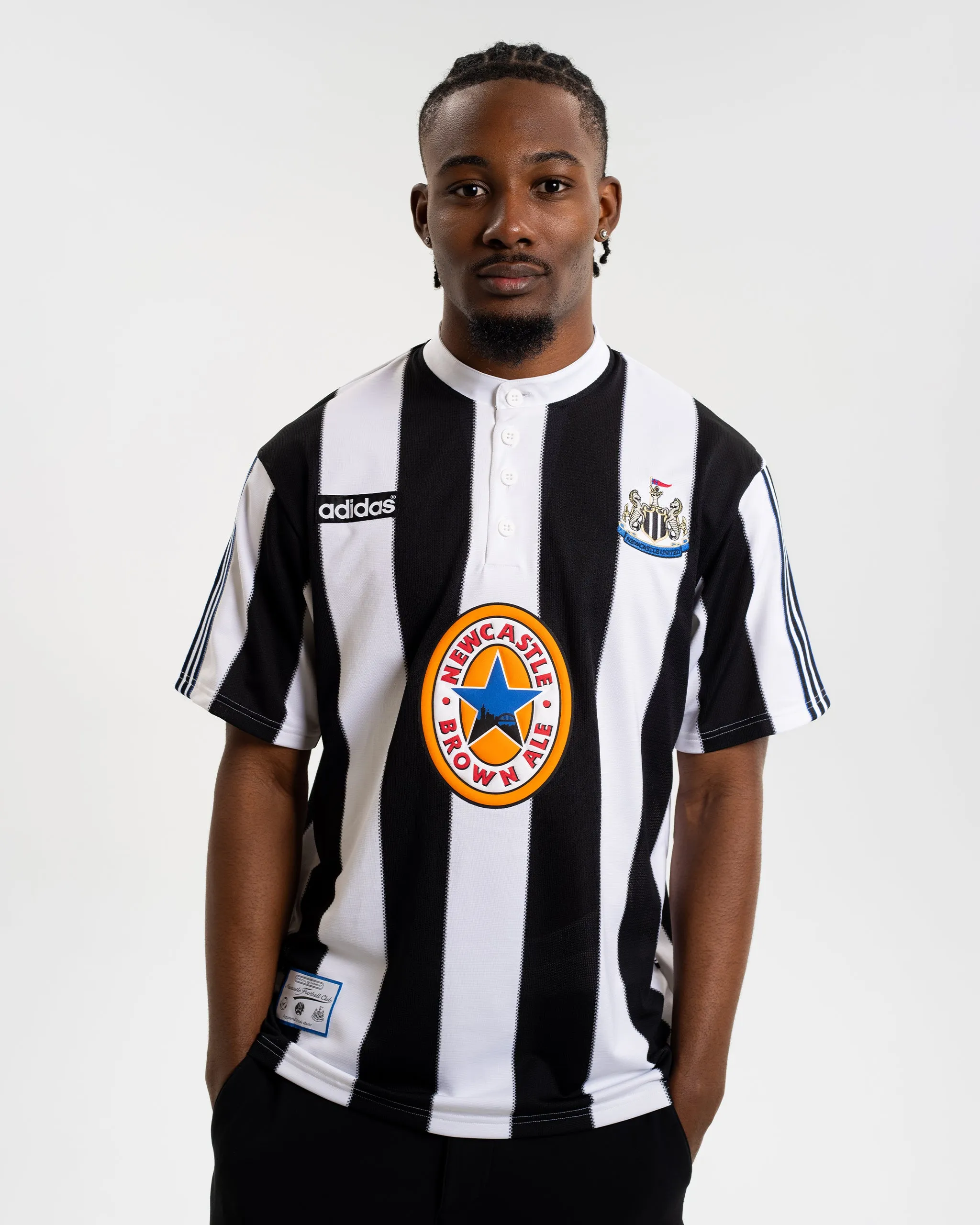 Newcastle United adidas Retro 1995-97 Home Shirt sold by Newcastle United product image thumbnail 3