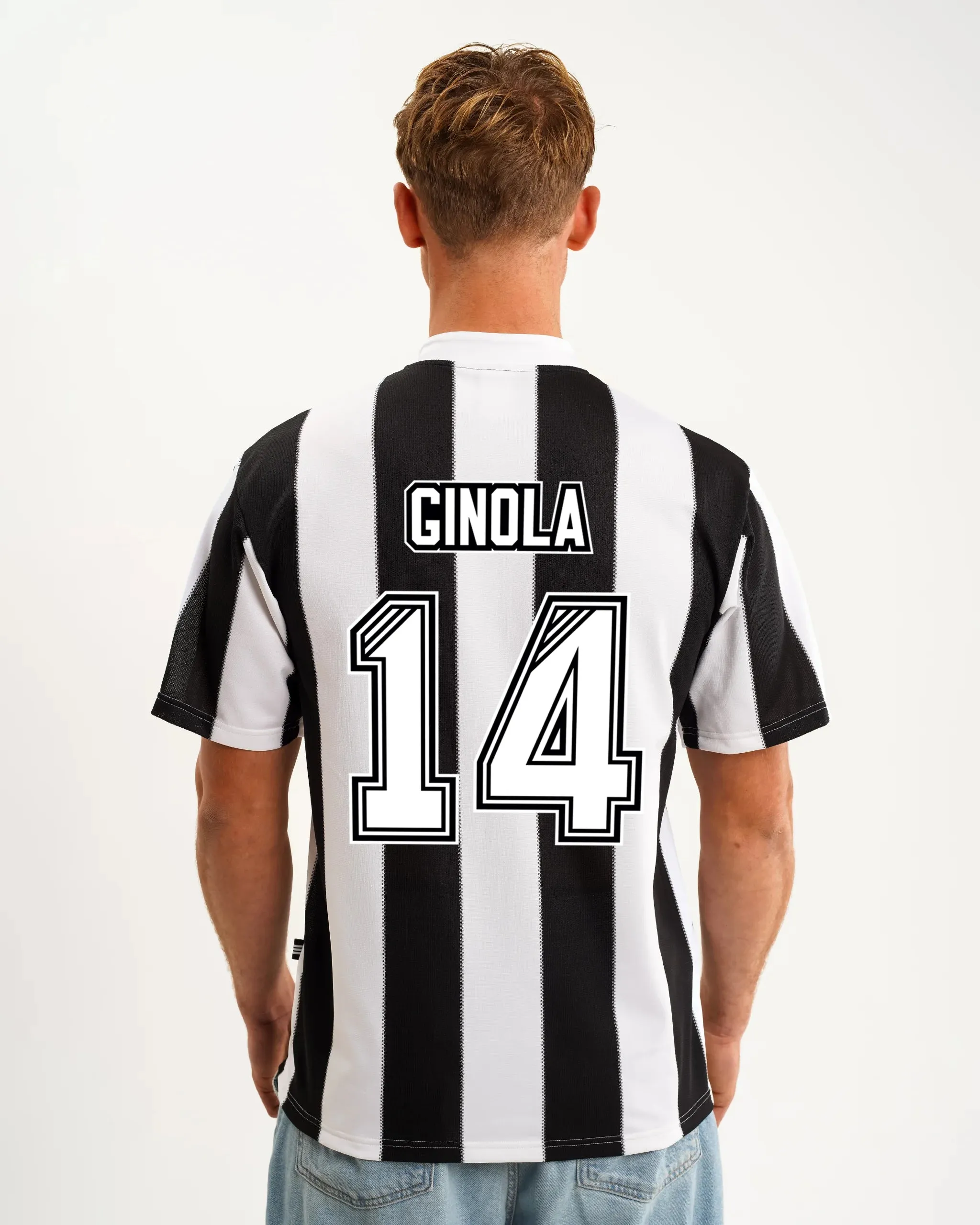 Newcastle United adidas Retro GINOLA 1995-97 Home Shirt sold by Newcastle United