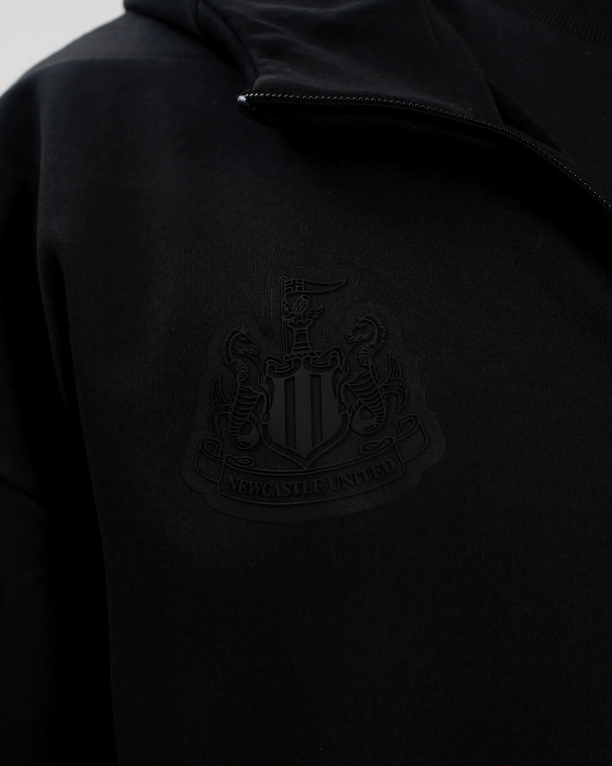 Newcastle United adidas Men's Z.N.E. Black Full Zip Hoodie sold by Newcastle United product image thumbnail 5