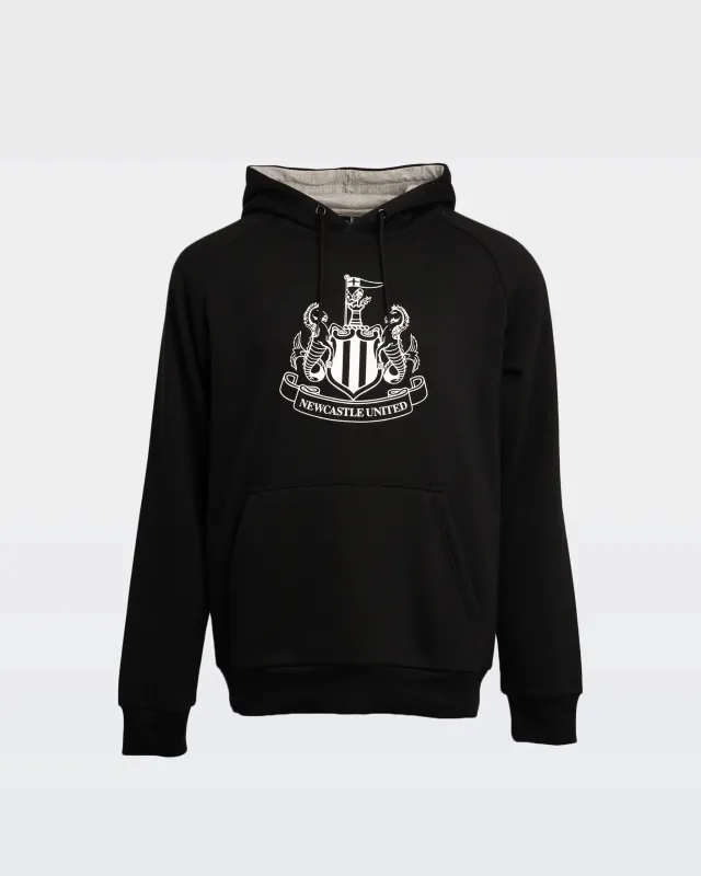 Newcastle United Kids' Black Raglan Hoodie sold by Newcastle United