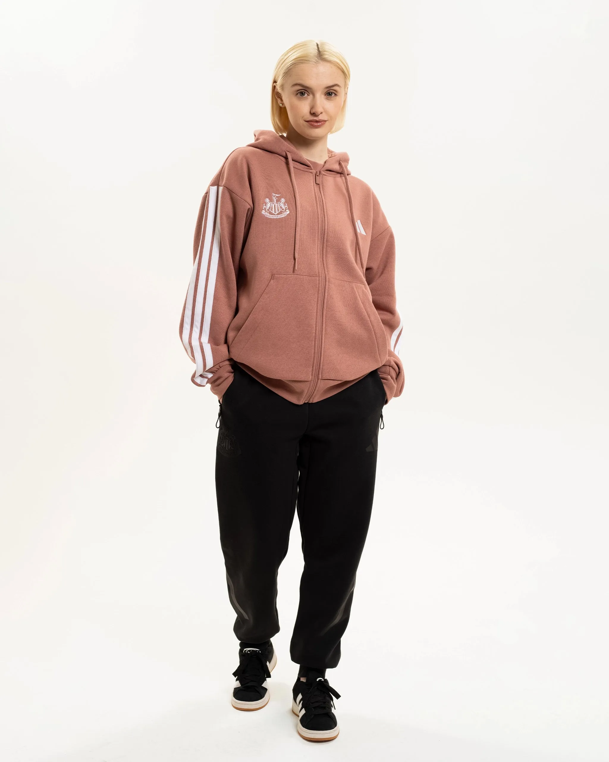 Newcastle United adidas Women's Warm Clay Full Zip Hoodie sold by Newcastle United
