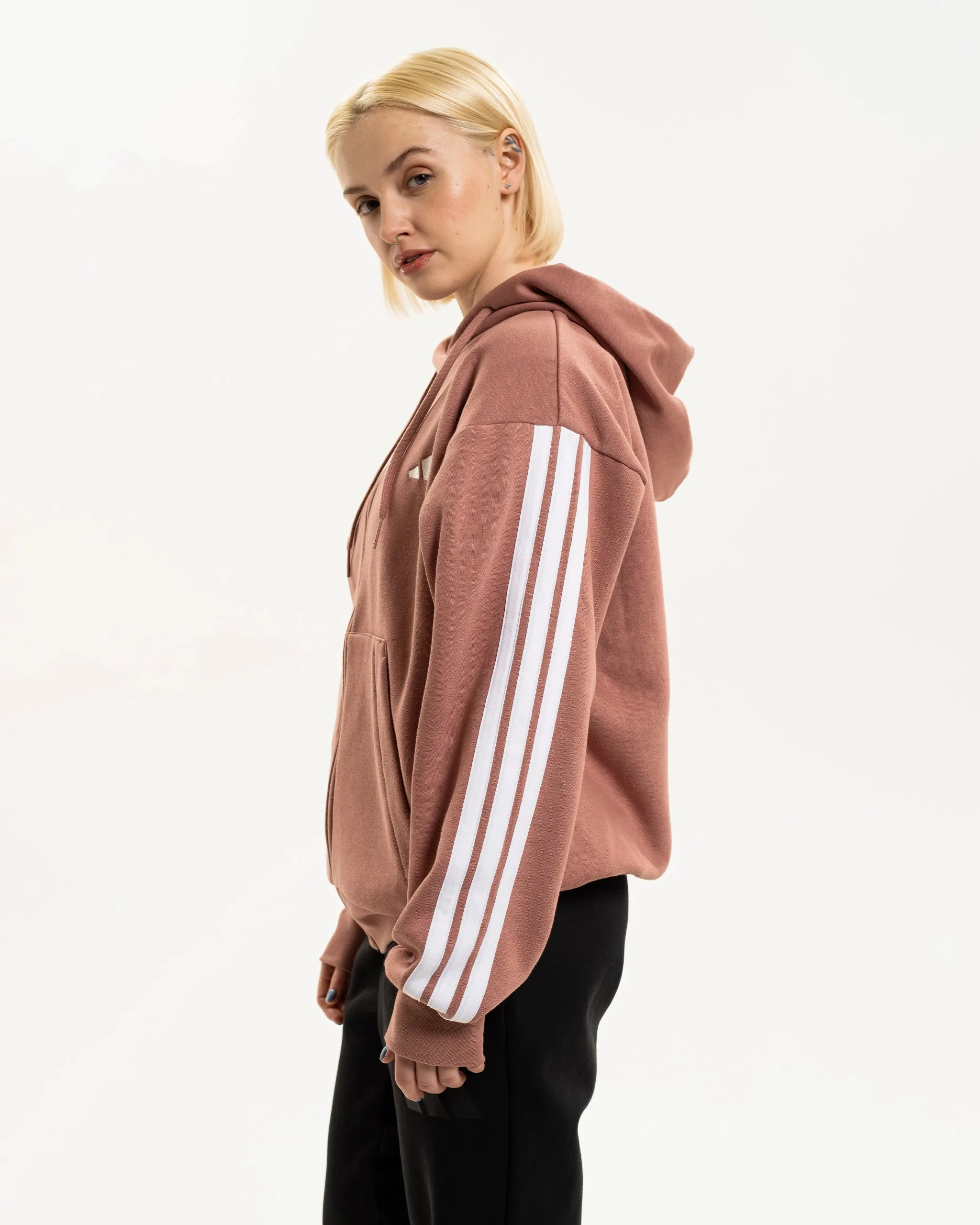 Newcastle United adidas Women's Warm Clay Full Zip Hoodie sold by Newcastle United product image thumbnail 5