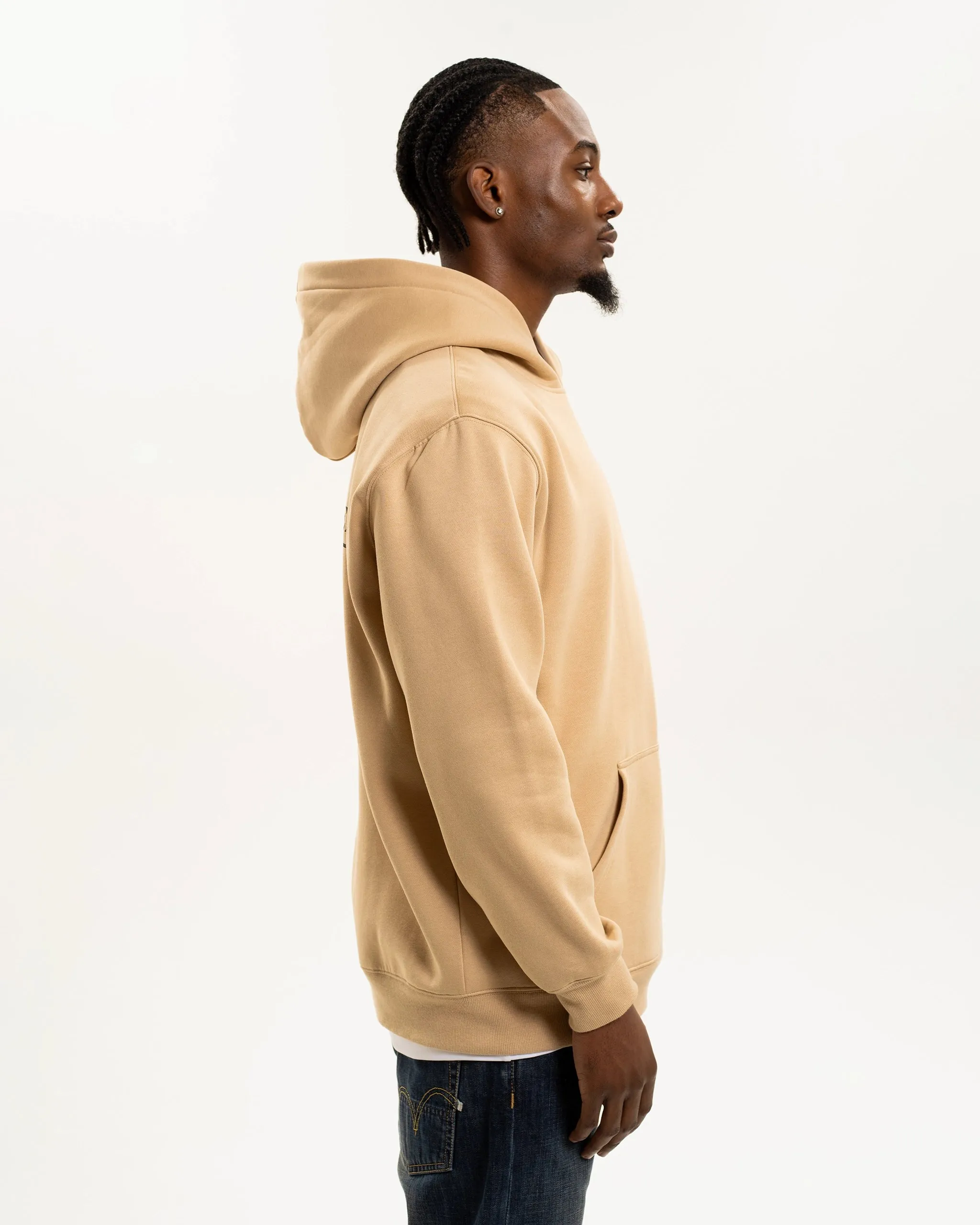 Newcastle United NUFC Retro Crest Beige Hoodie sold by Newcastle United product image thumbnail 4