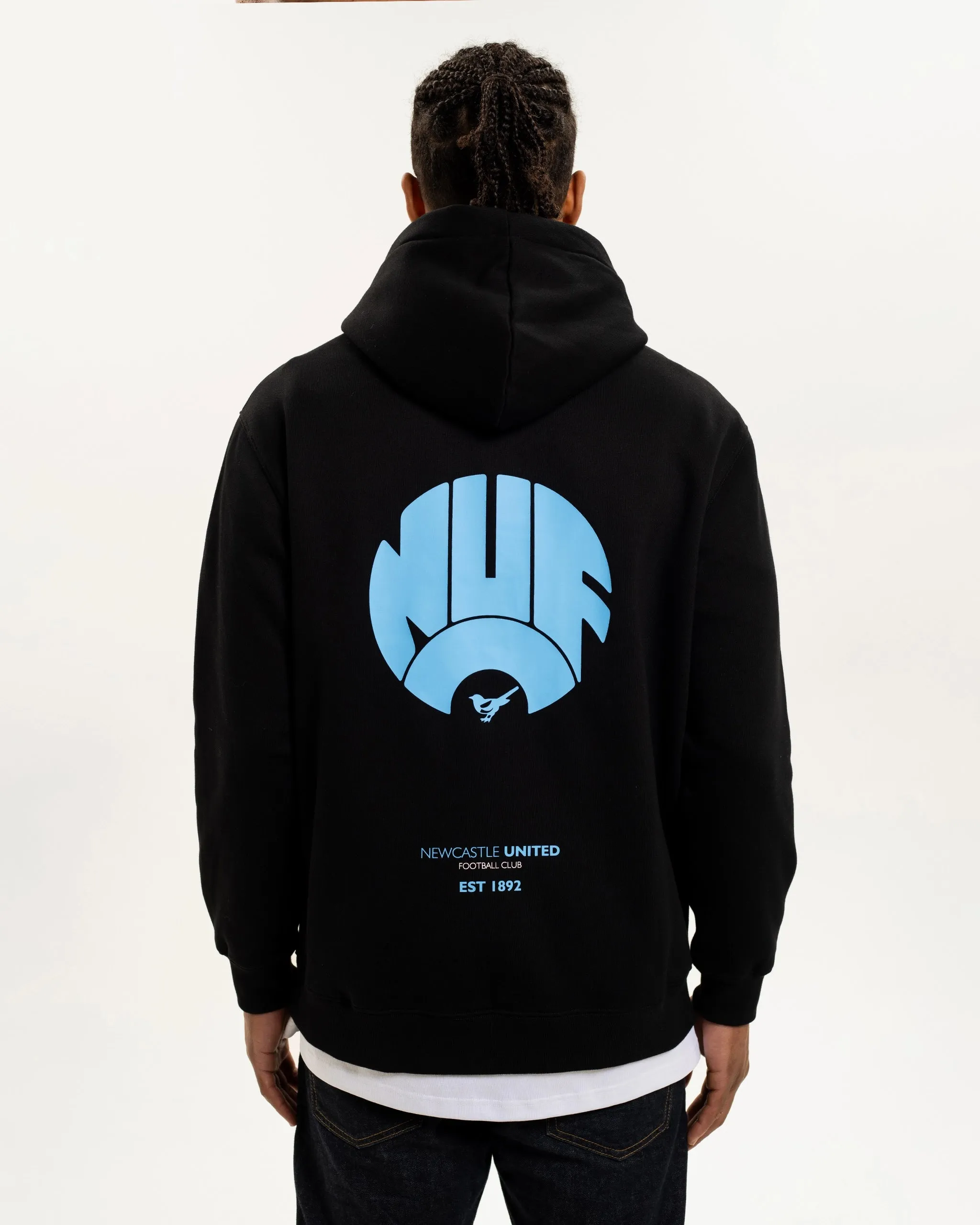 Newcastle United NUFC Retro Crest Black Men's Hoodie sold by Newcastle United product image thumbnail 3