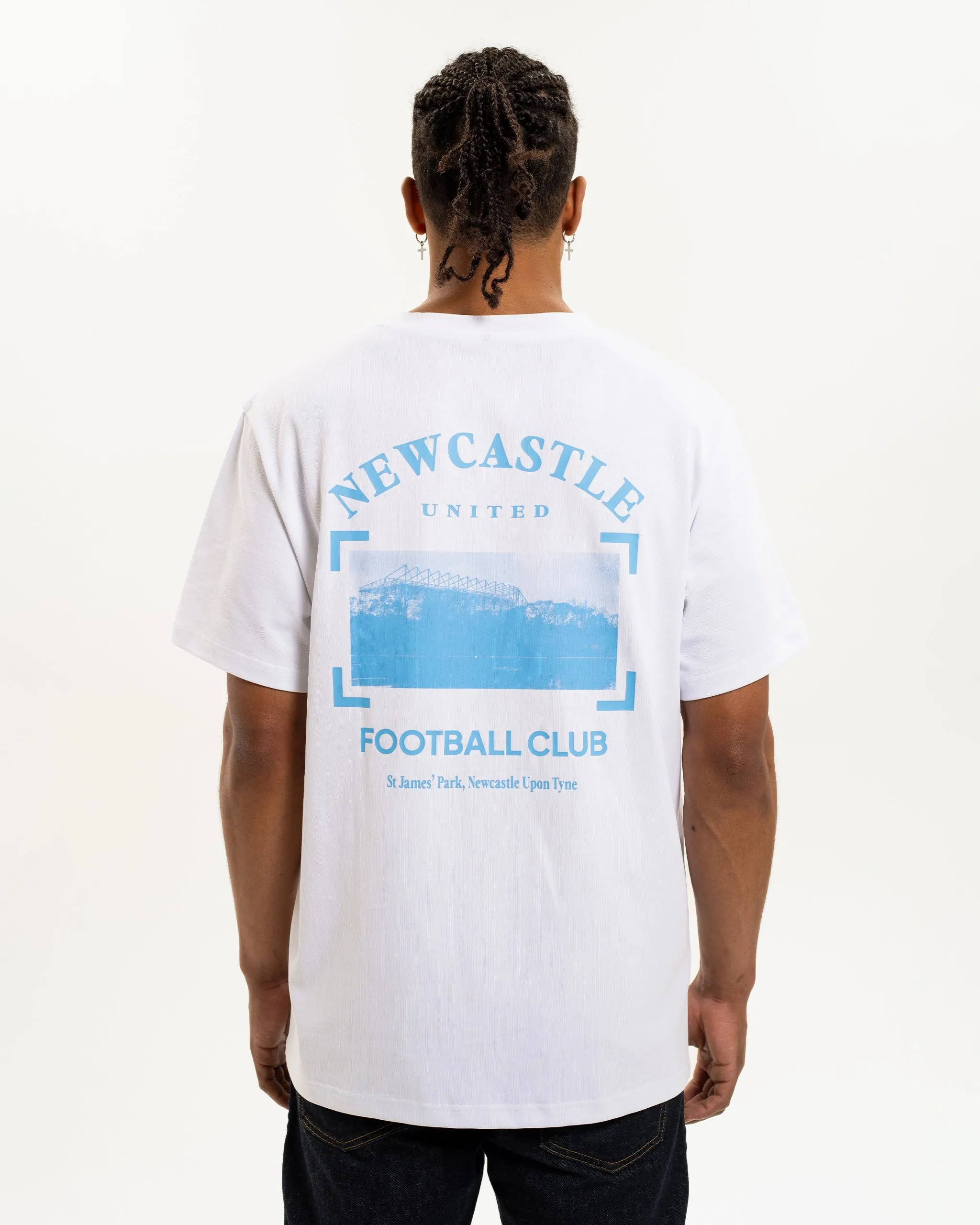 Newcastle United St. James' Park White T-Shirt sold by Newcastle United product image thumbnail 3