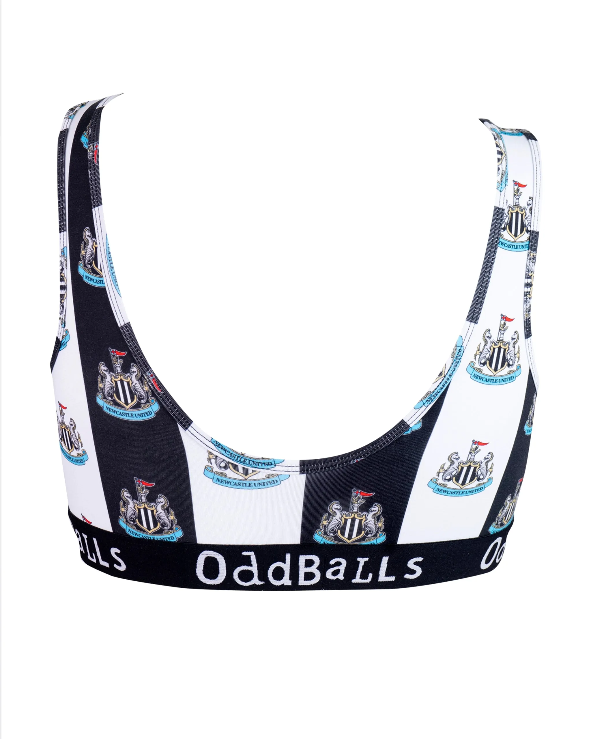 Newcastle United Oddballs Women's Striped Bralette sold by Newcastle United product image thumbnail 2
