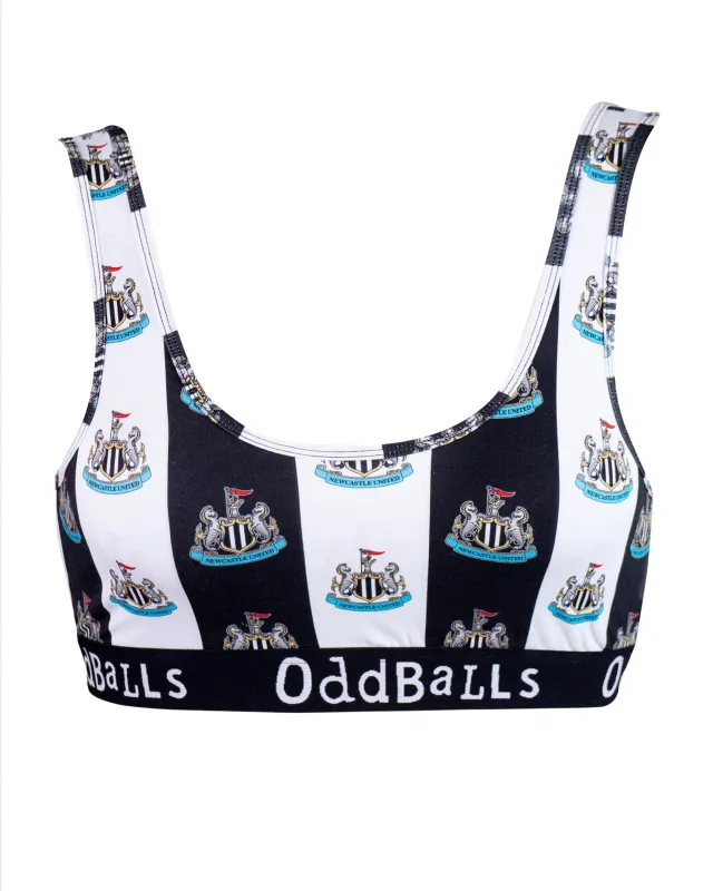 Newcastle United Oddballs Women's Striped Bralette made by Newcastle United