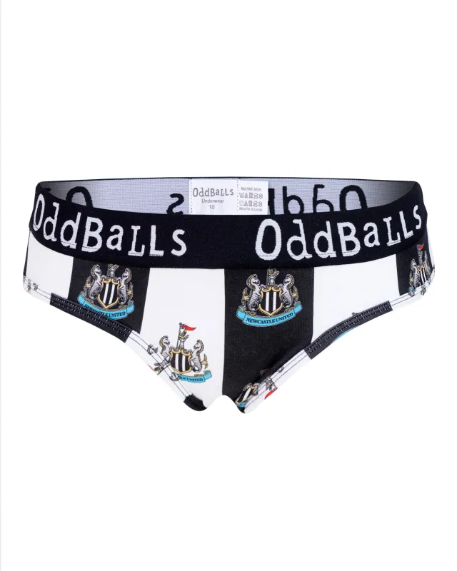 Newcastle United Oddballs Women's Striped Briefs sold by Newcastle United