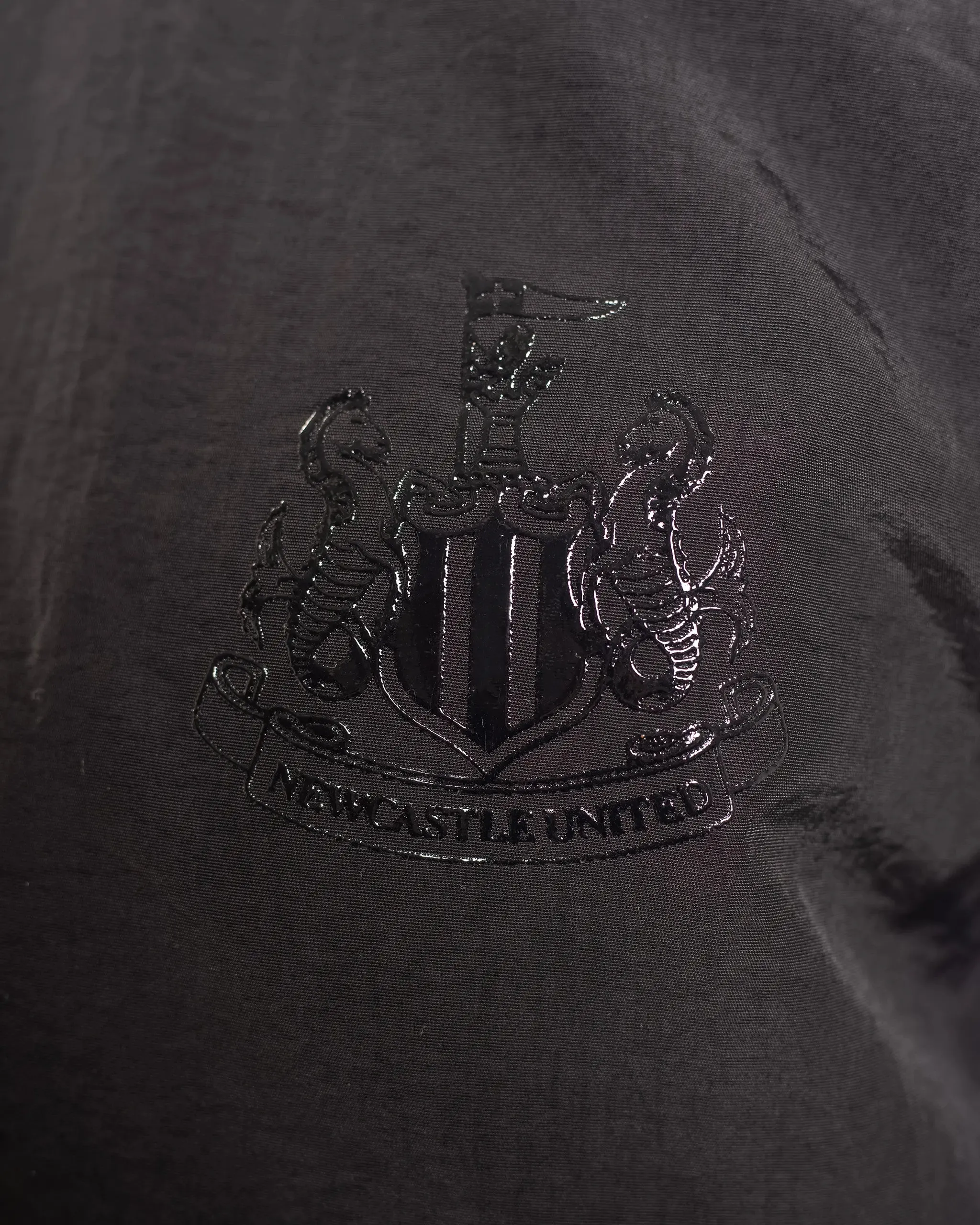 Newcastle United Men's Black Nylon Bomber Jacket sold by Newcastle United product image thumbnail 5