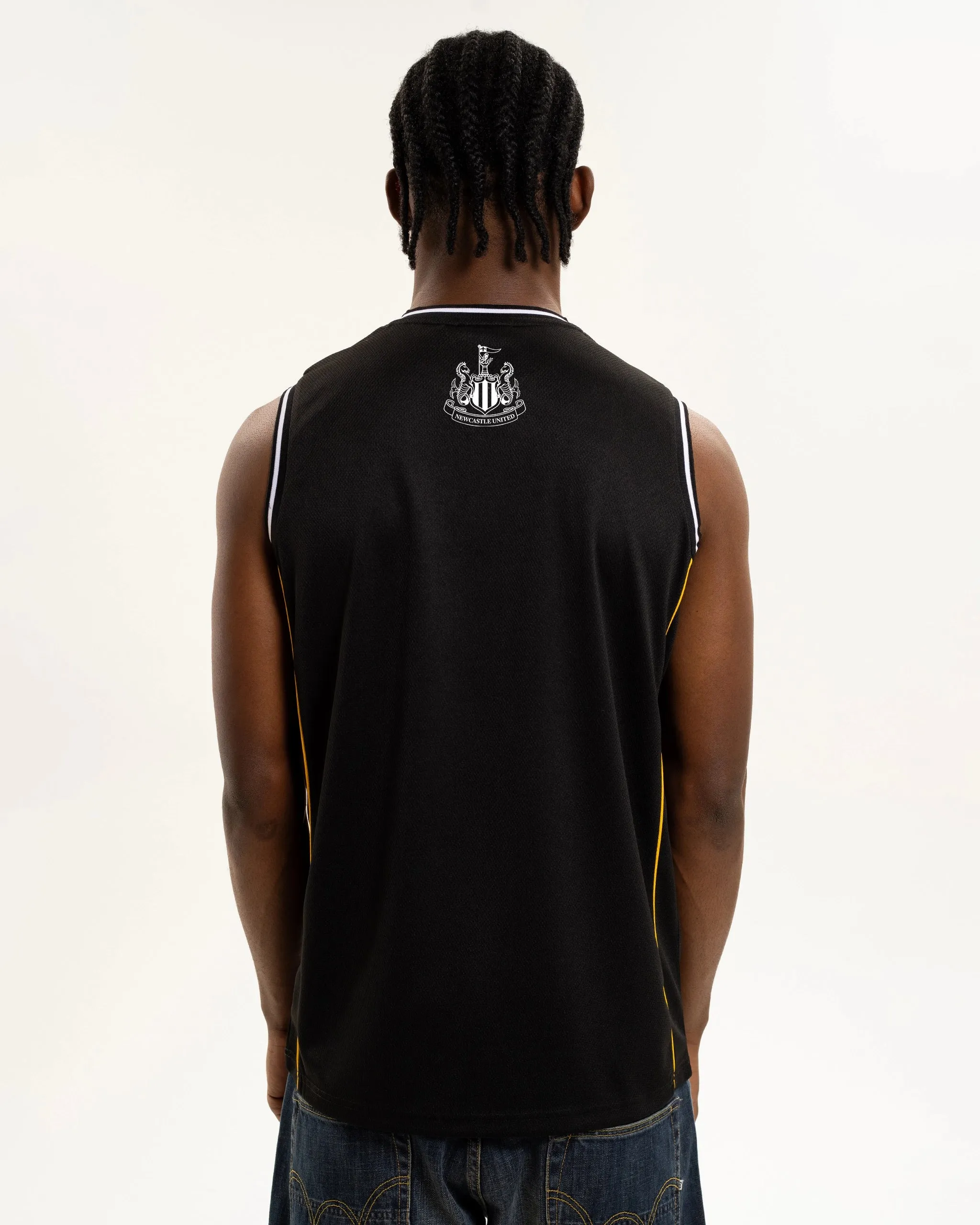 Newcastle United Men's Mesh Basketball Jersey sold by Newcastle United product image thumbnail 4
