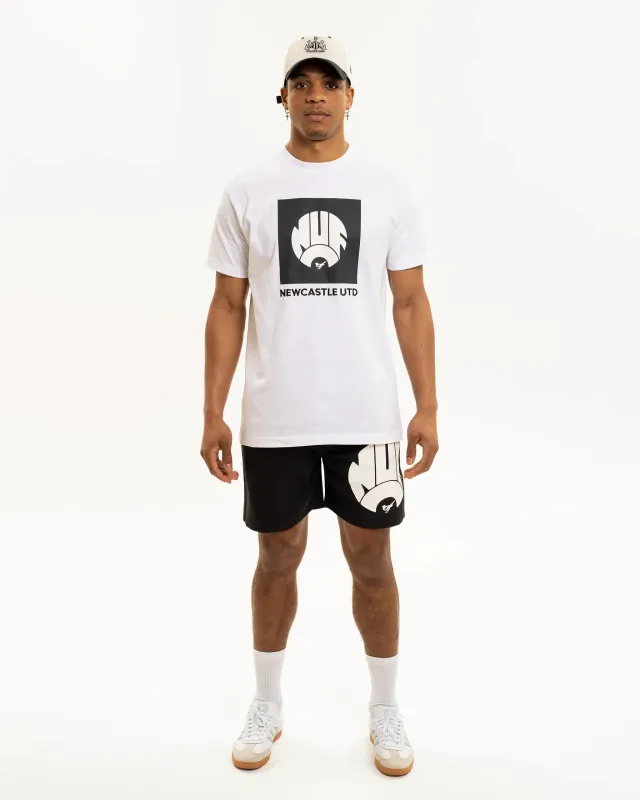 Newcastle United Men's Black Retro Crest T-Shirt sold by Newcastle United