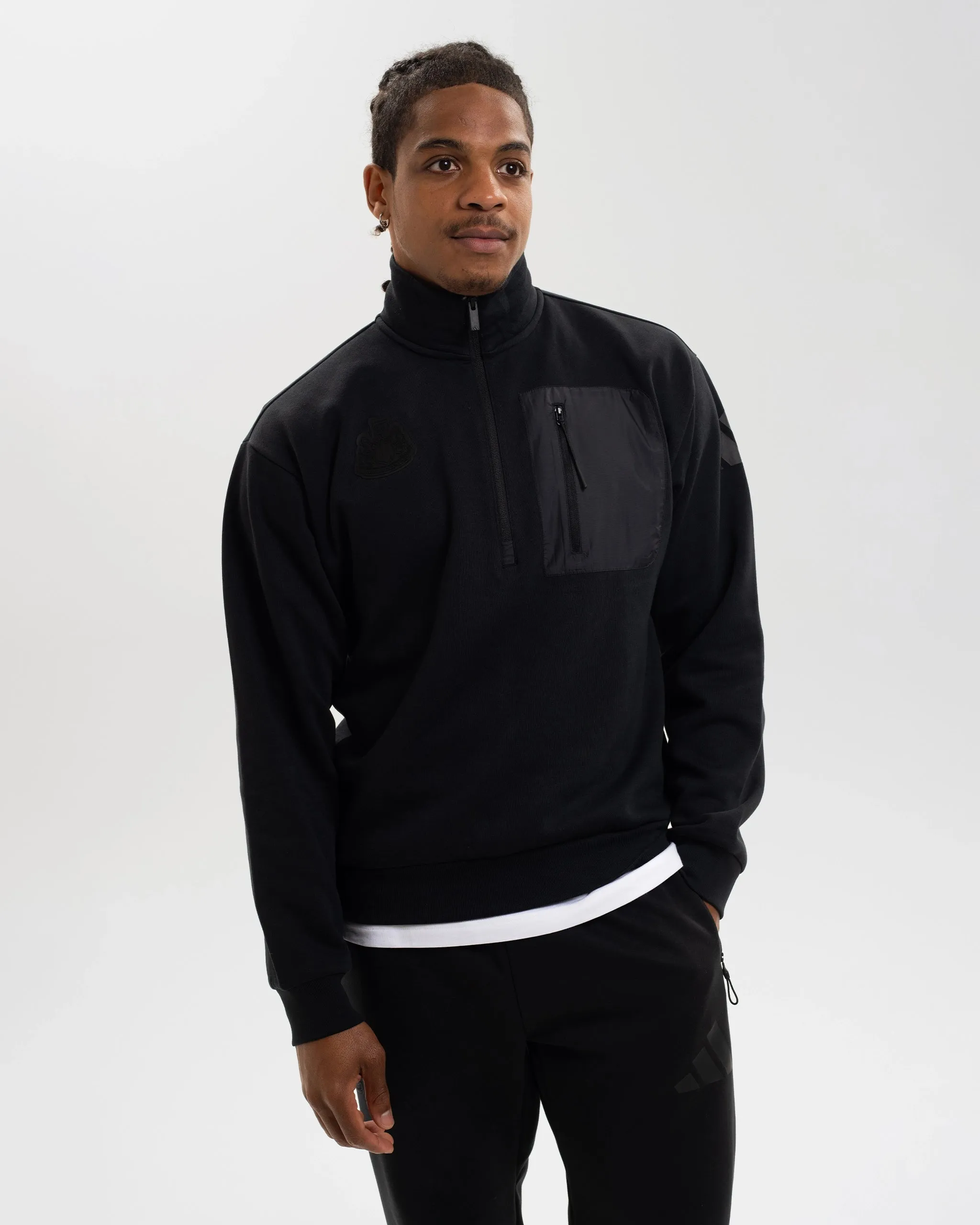 Newcastle United adidas Men's Black Sweatshirt sold by Newcastle United product image thumbnail 2