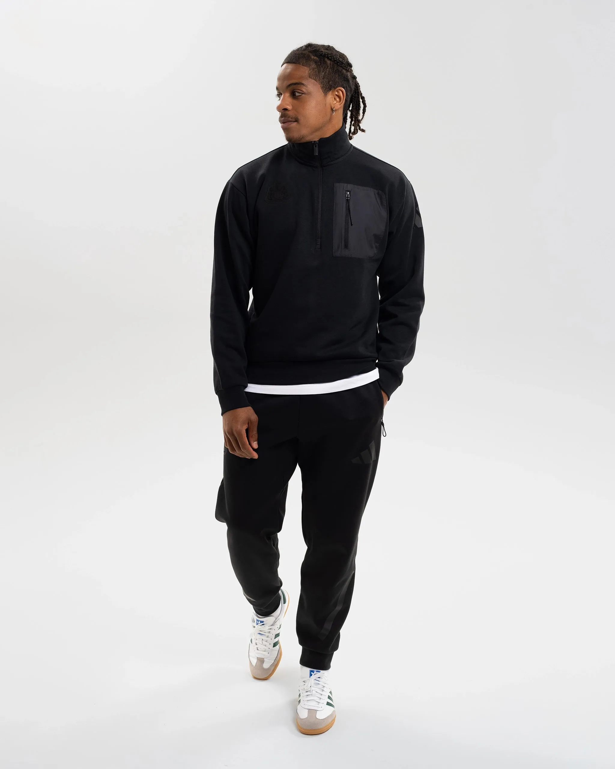 Newcastle United adidas Men's Black Sweatshirt sold by Newcastle United product image thumbnail 3