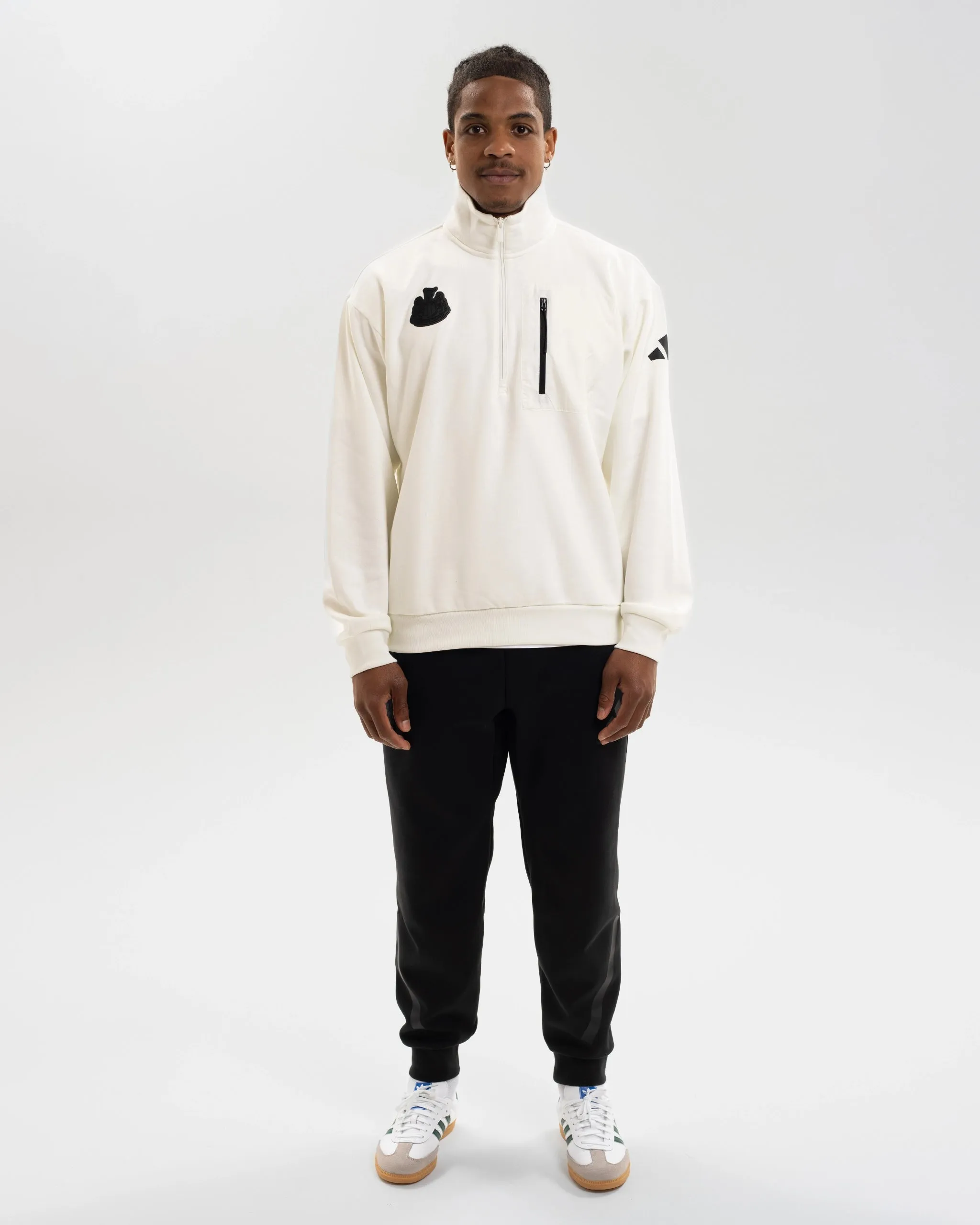 Newcastle United adidas Men's Off White Sweatshirt sold by Newcastle United