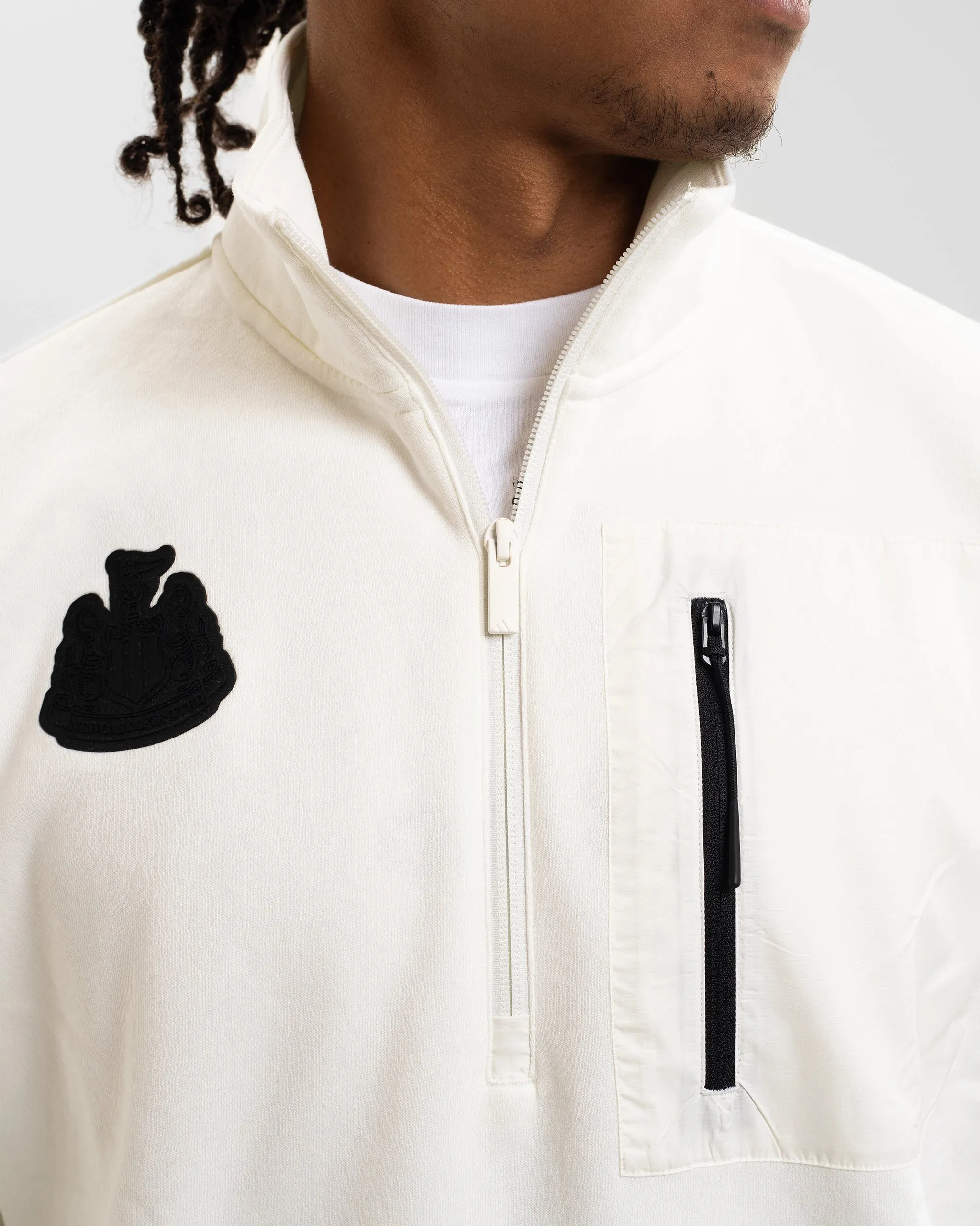 Newcastle United adidas Men's Off White Sweatshirt sold by Newcastle United product image thumbnail 4