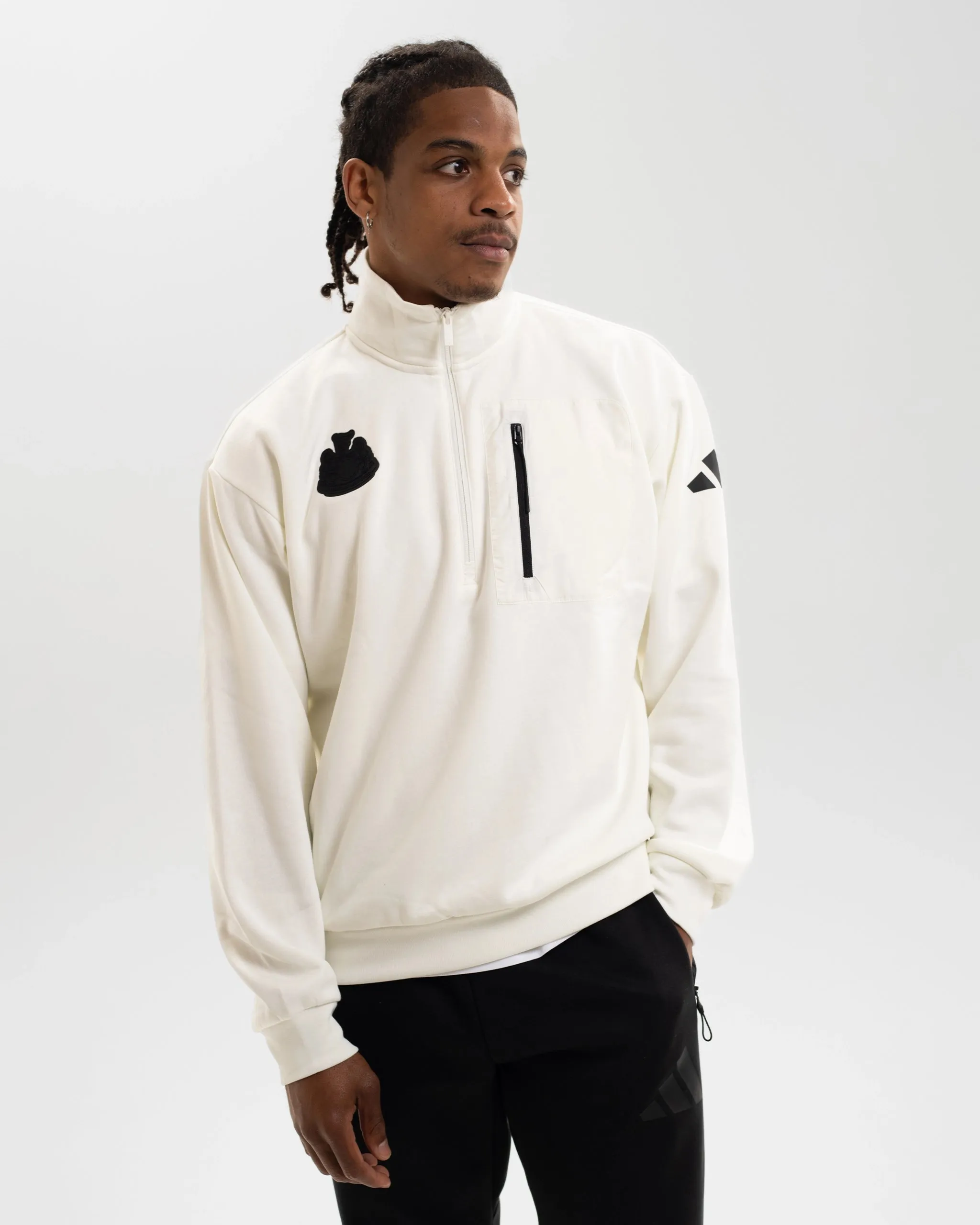 Newcastle United adidas Men's Off White Sweatshirt sold by Newcastle United product image thumbnail 2