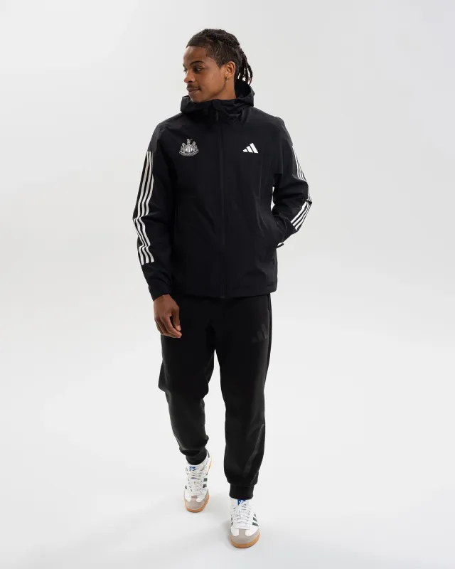 Newcastle United adidas ESS Black Jacket sold by Newcastle United