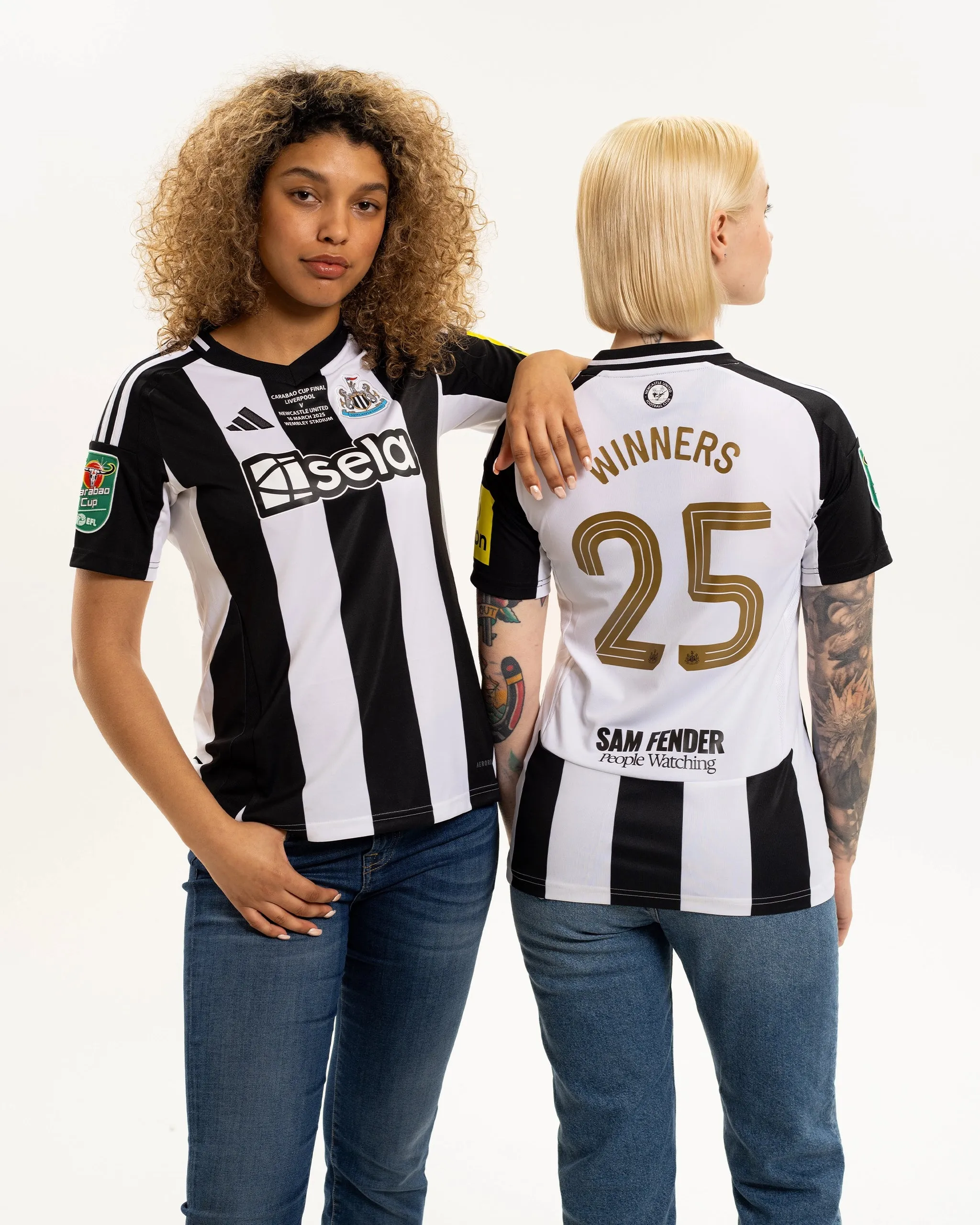Newcastle United adidas Women's Carabao Cup 2025 Winners Shirt sold by Newcastle United