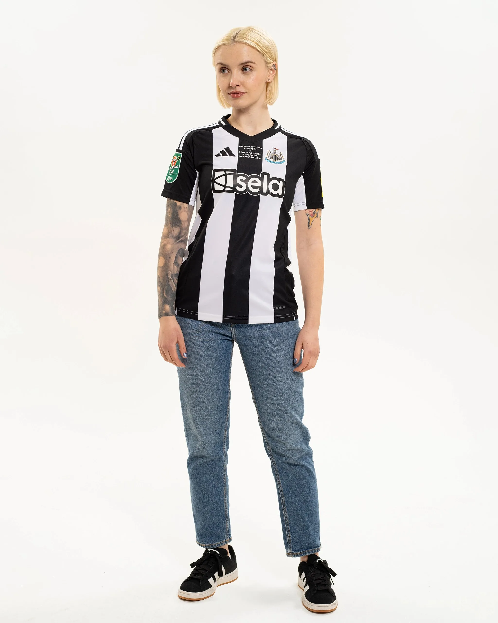 Newcastle United adidas Women's Carabao Cup 2025 Winners Shirt sold by Newcastle United product image thumbnail 4