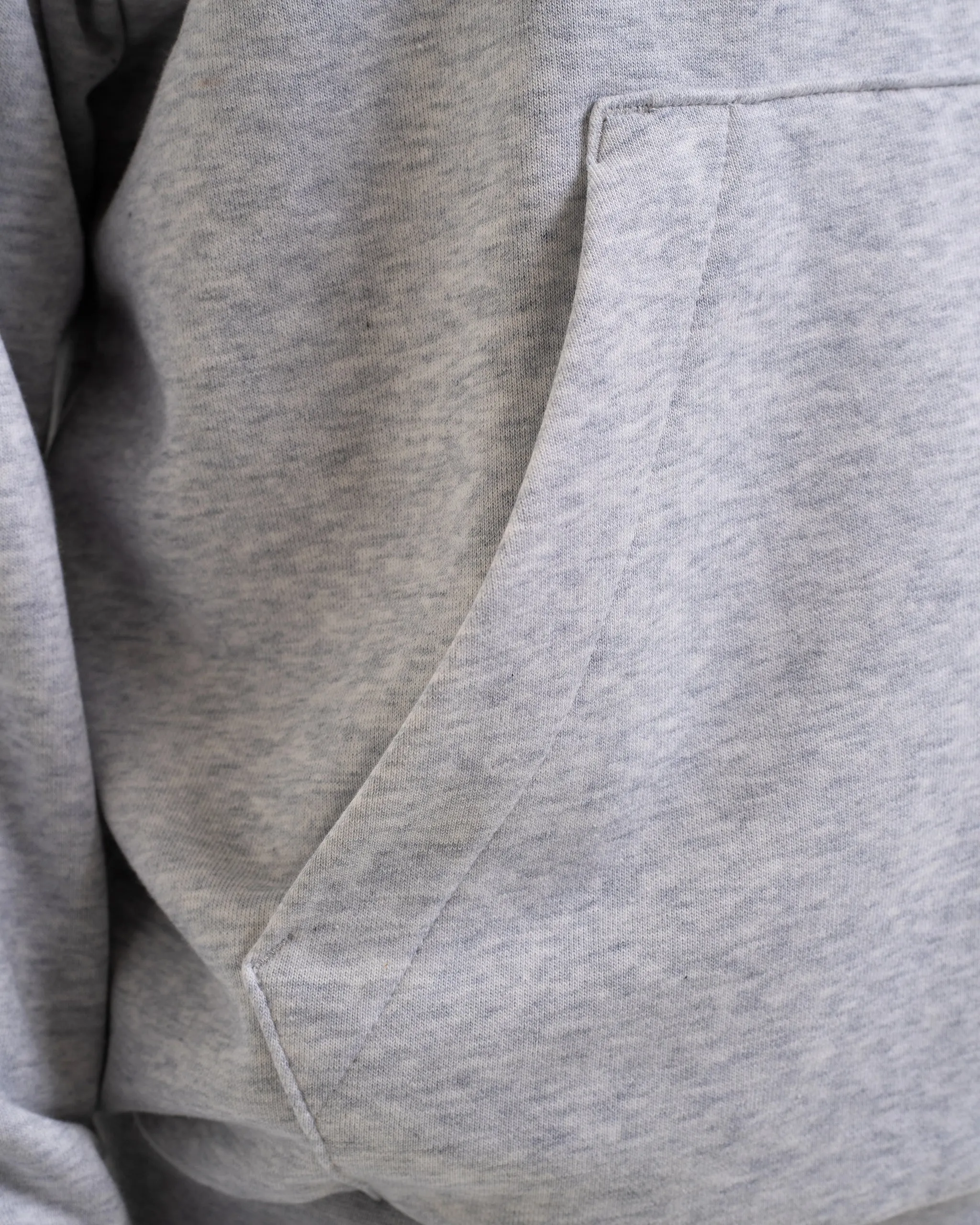 Newcastle United adidas Men's 3-Stripe Light Grey Full Zip Hoodie sold by Newcastle United product image thumbnail 4