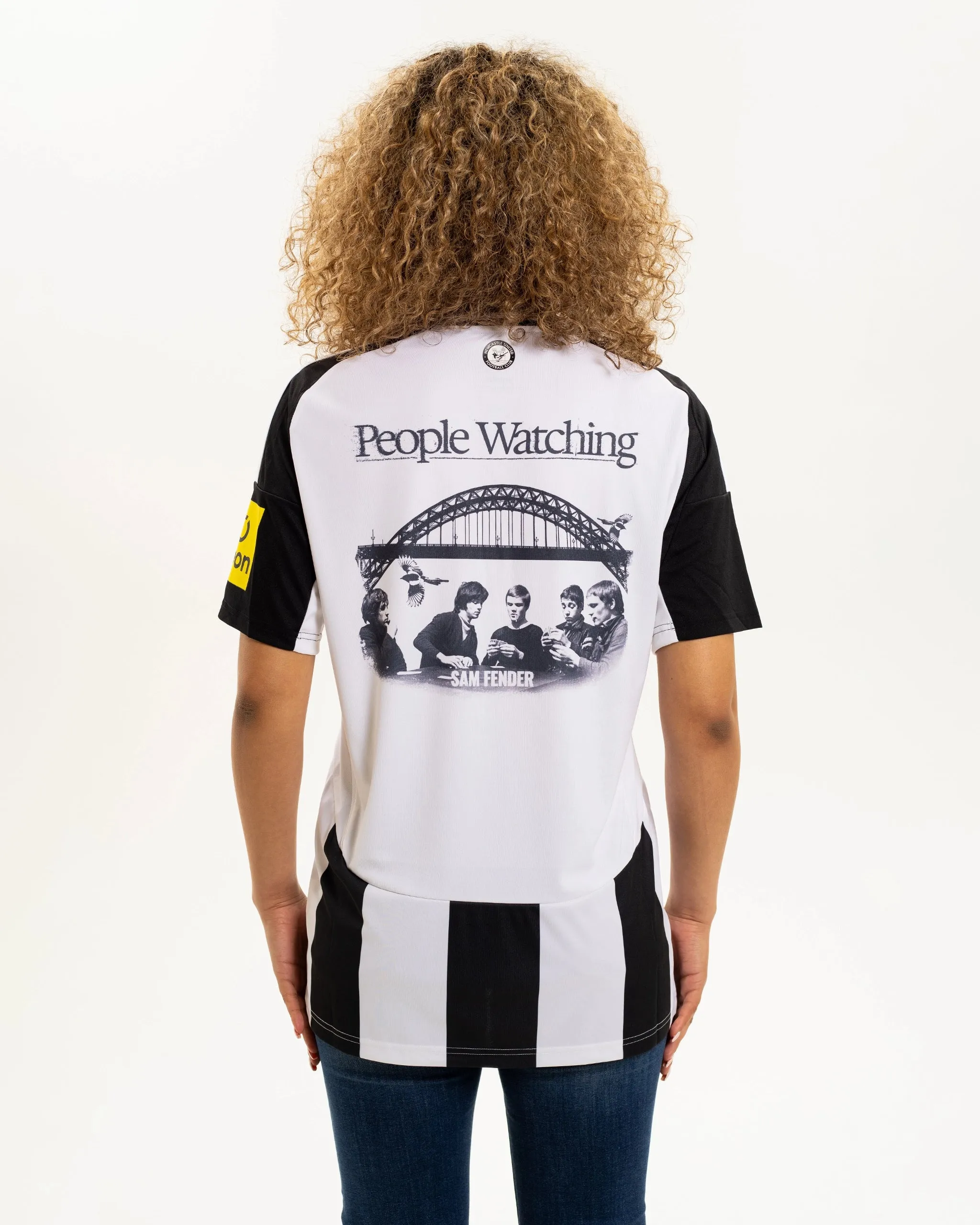 Newcastle United adidas 24/25 Limited Edition Sam Fender Women's Home Shirt sold by Newcastle United