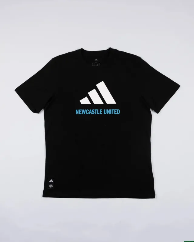 Newcastle United adidas Black T-Shirt sold by Newcastle United
