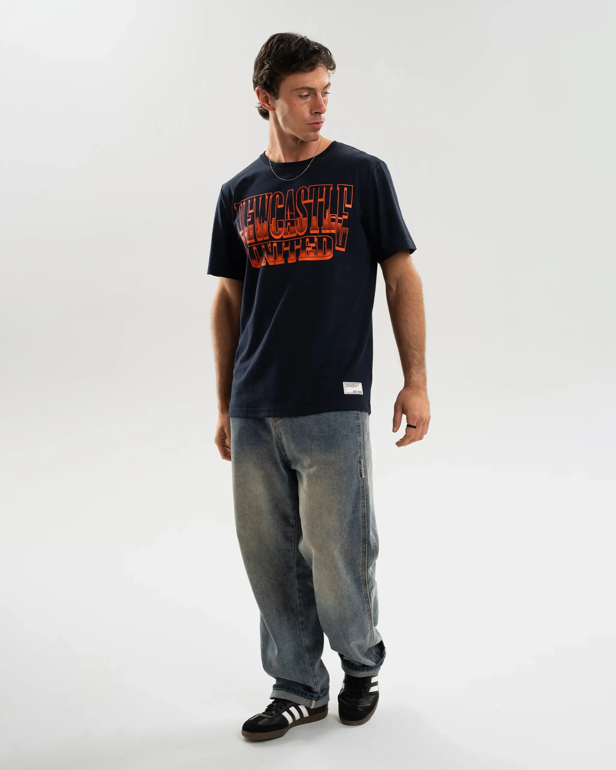 Newcastle United Navy Graphic T-Shirt sold by Newcastle United product image thumbnail 2