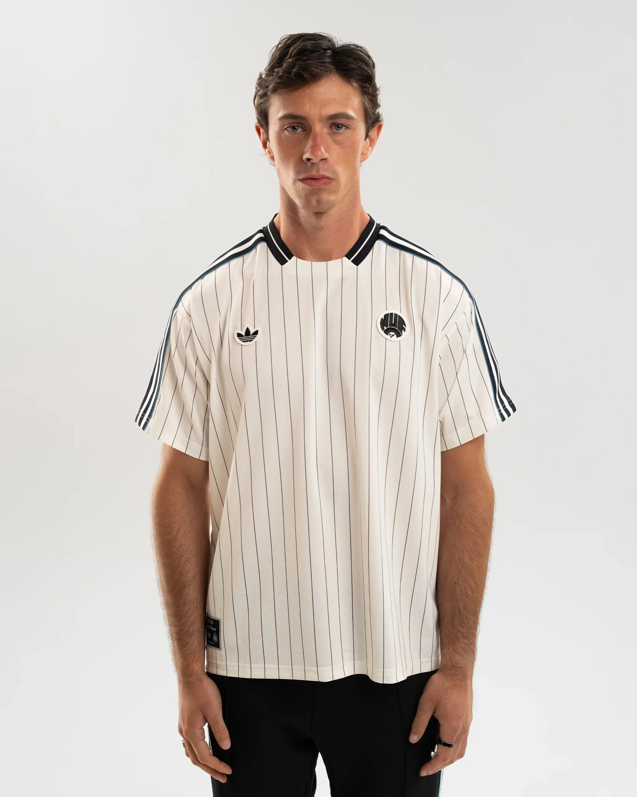 Newcastle United adidas 25/26 Terrace Icons Off White Jersey sold by Newcastle United product image thumbnail 3