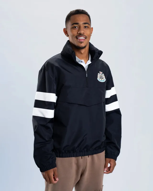 Newcastle United Black Quarter Zip Cagoule sold by Newcastle United