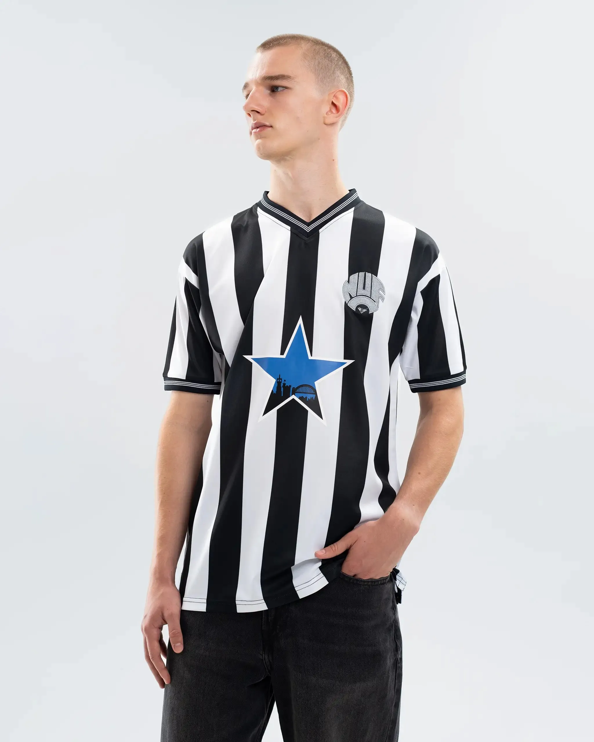 Newcastle United Retro 1984 Home Shirt sold by Newcastle United product image thumbnail 5