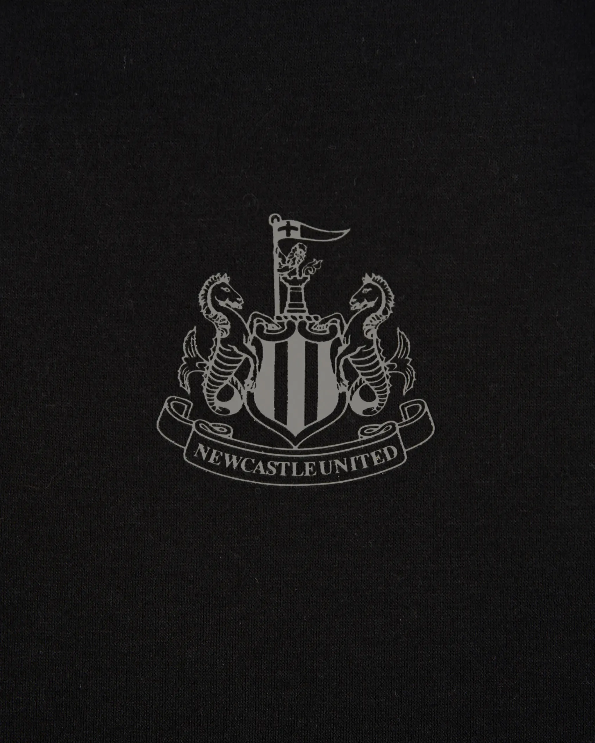 Newcastle United Men's Black 1/4 Zip Sweatshirt sold by Newcastle United product image thumbnail 3